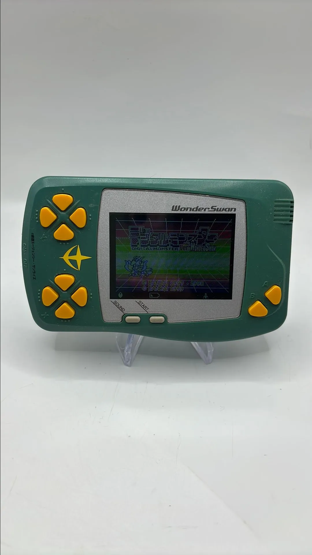 Product image for Bandai WonderSwan Mobile Suite Gundam Console with IPS screen