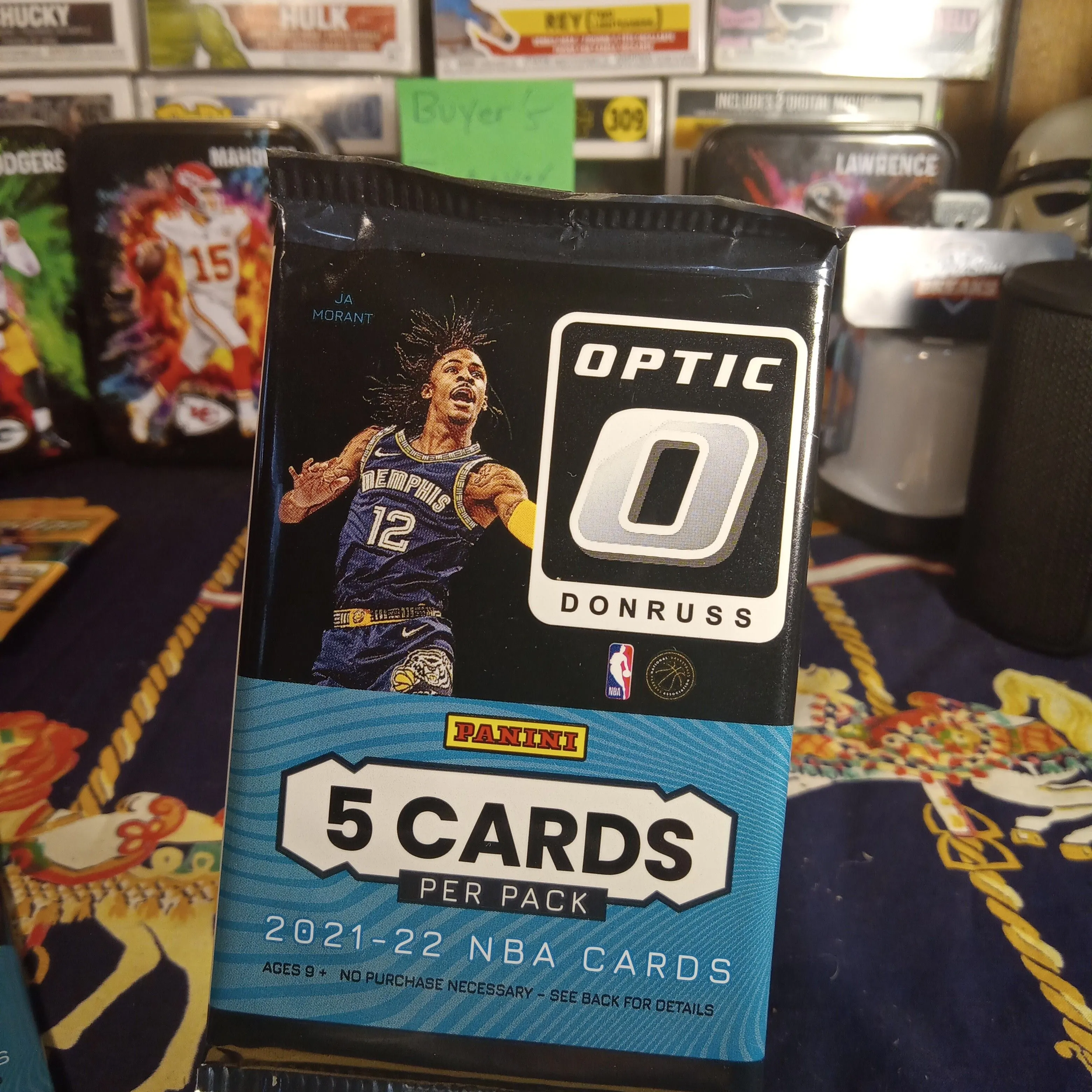 Product image for 2021/22 Optic Donruss NBA pack 