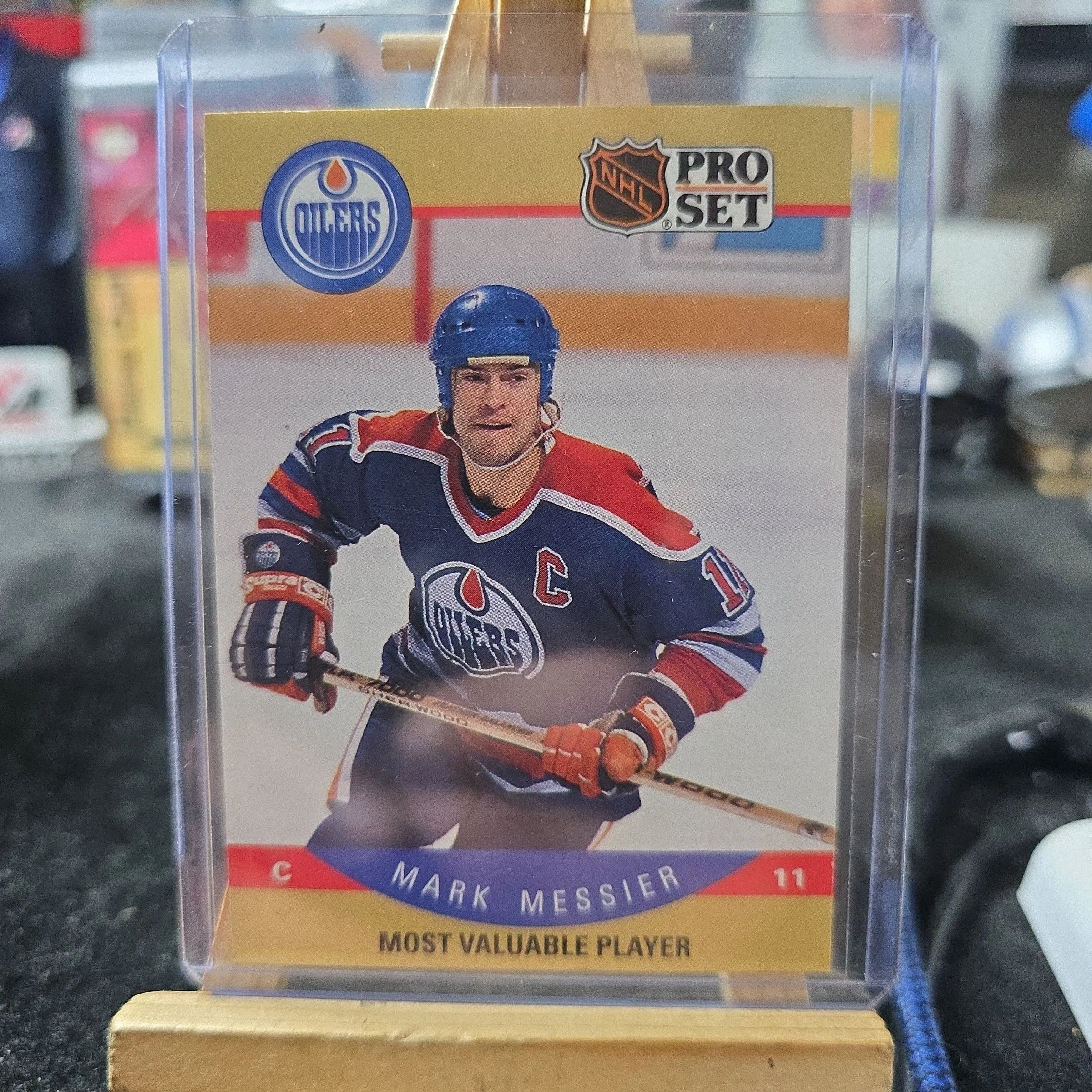 Product image for 1990 pro-set most valuable player MARK MESSIER