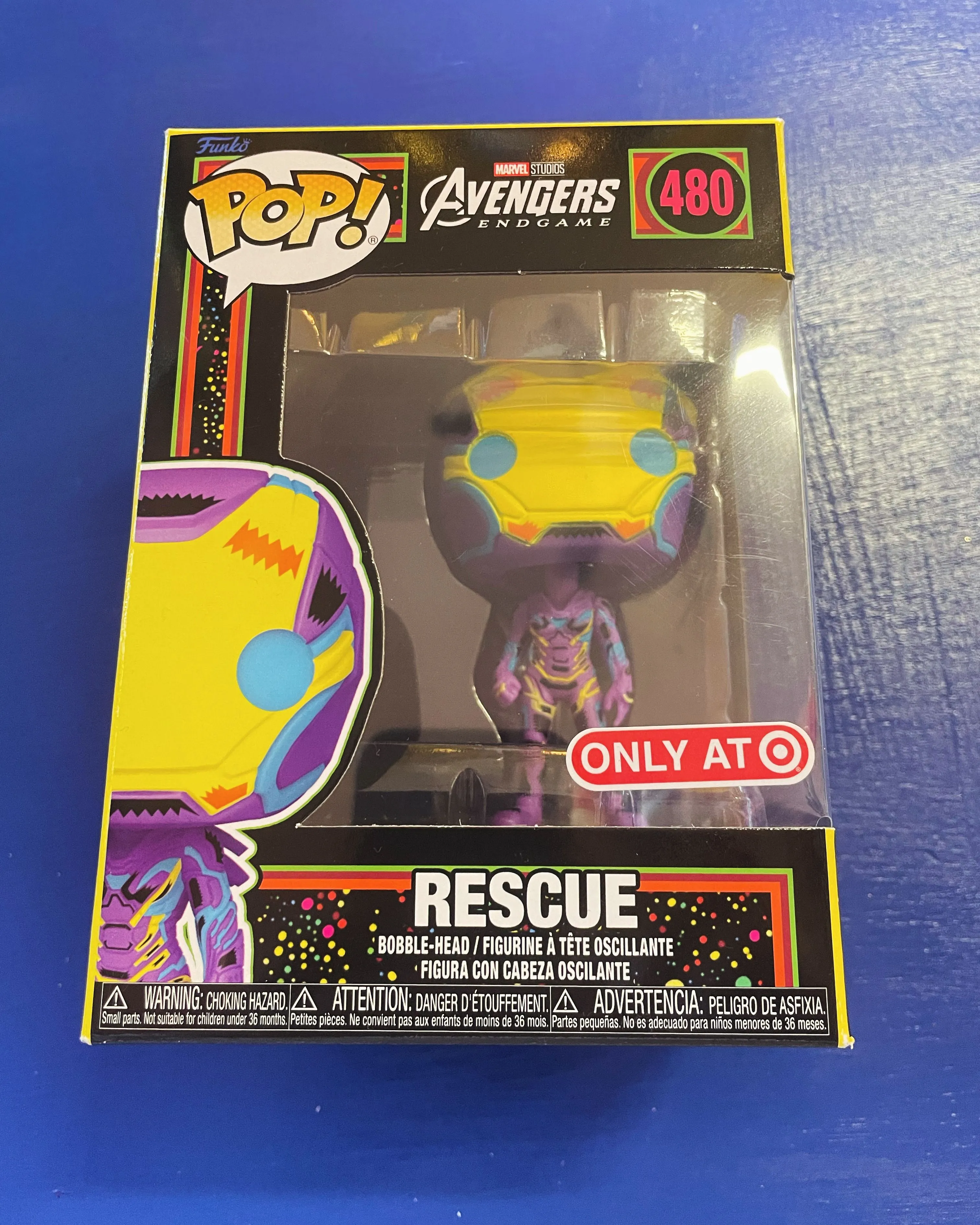 Product image for Rescue endgame funko pop black light