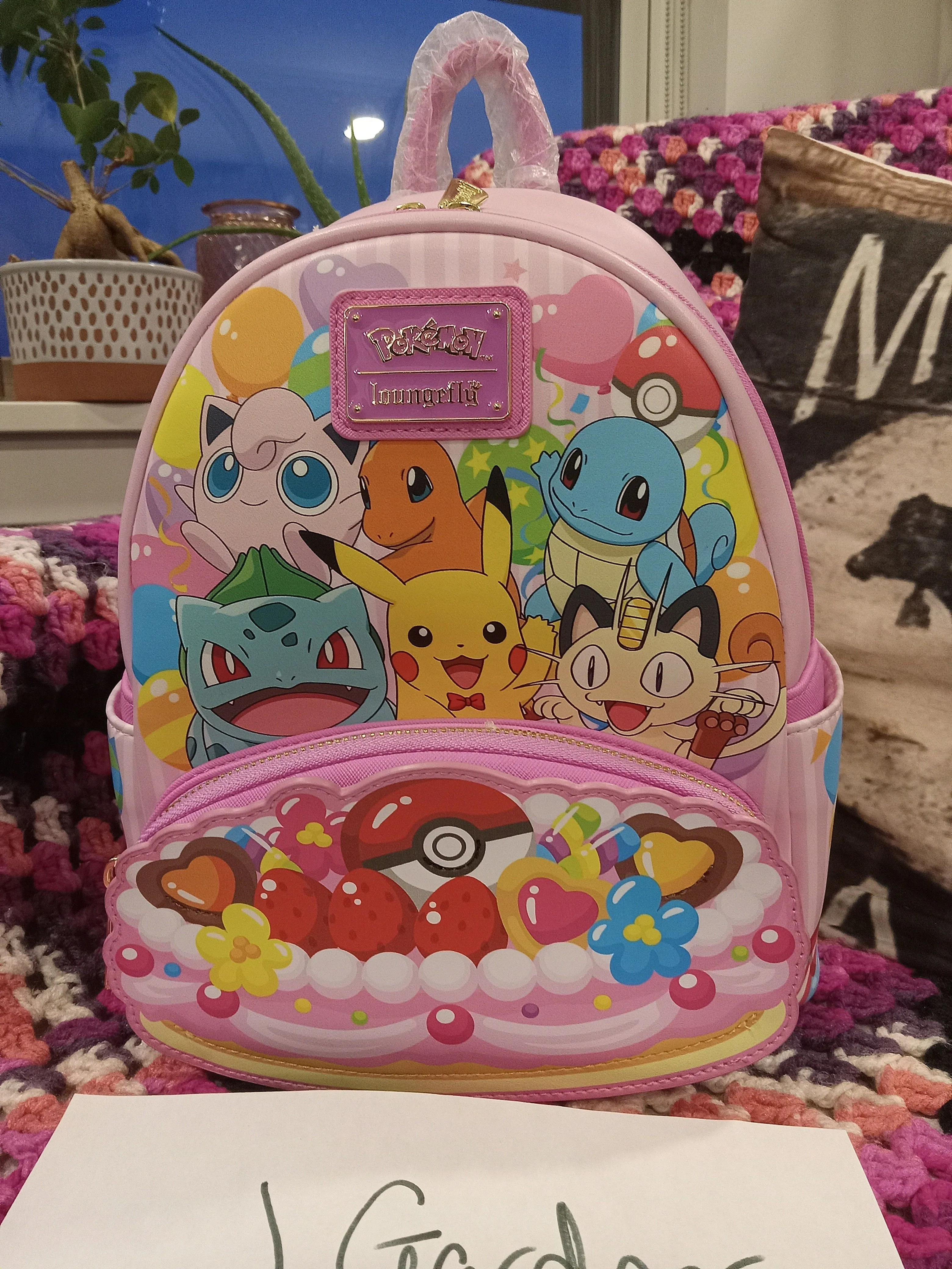 Product image for Loungefly Pokémon Pjnk Celebration Mini Backpack New With tags