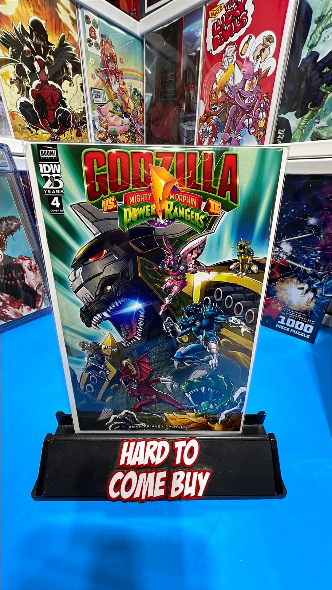 Product image for Godzilla vs MMPR Mighty Morphin Power Rangers vol.2 #4 incentive