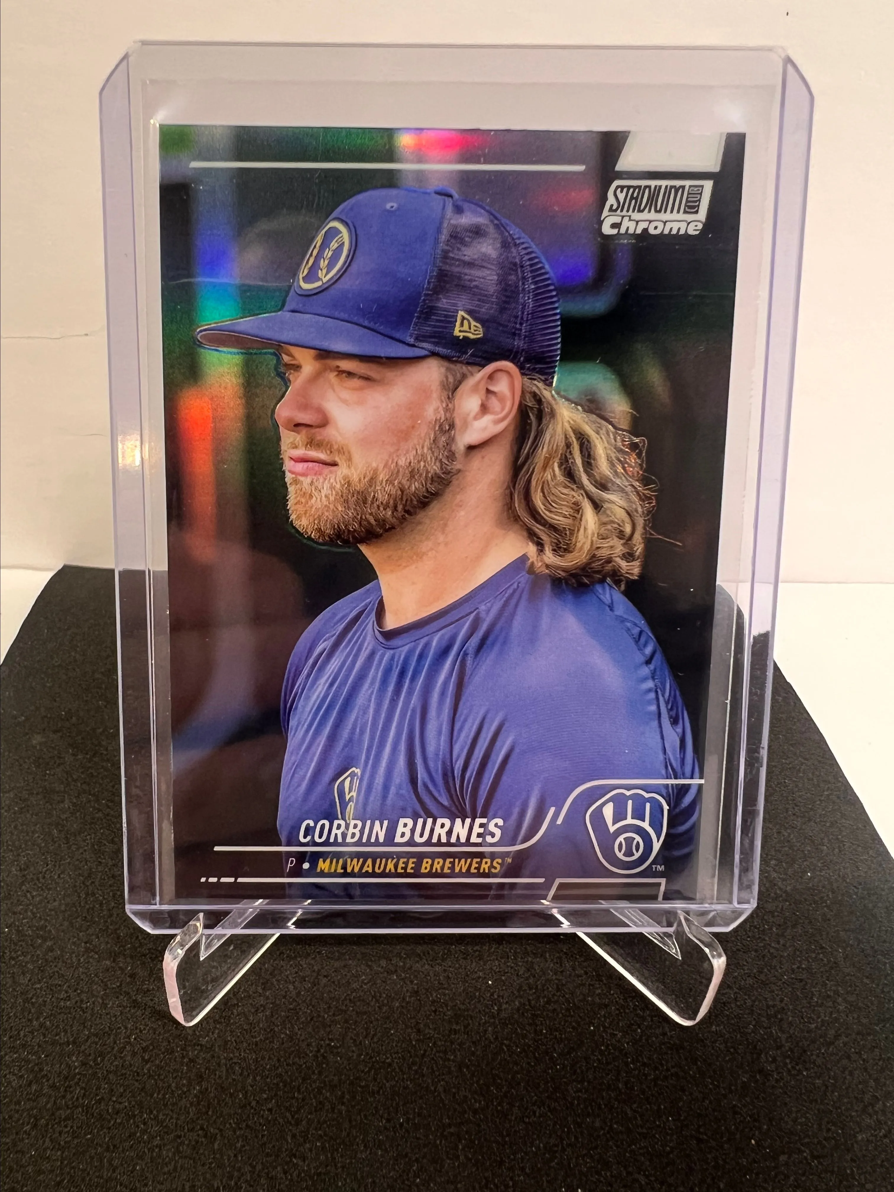 Product image for #306 2022 Stadium Club Chrome Corbin Burnes Refractor