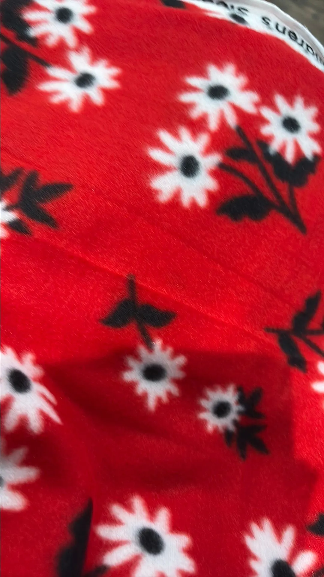 Product image for 2 yards flower Fleece
