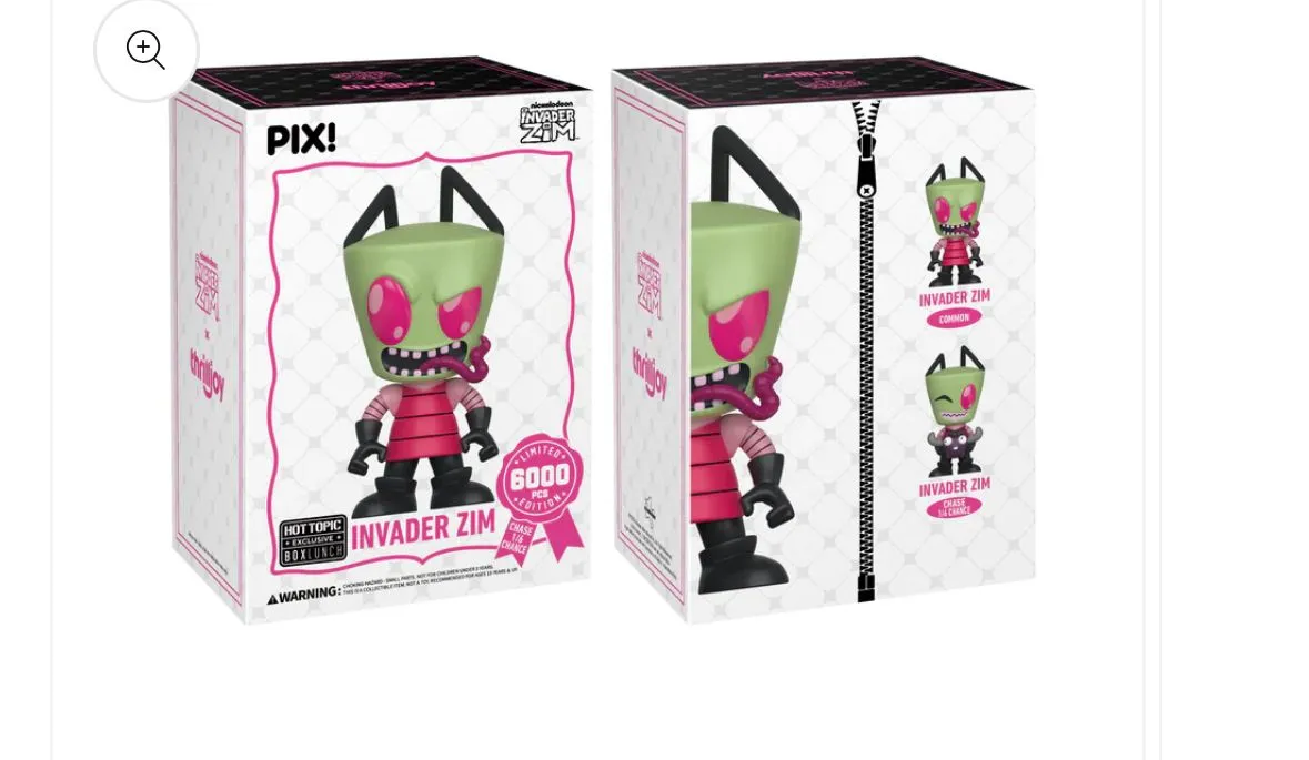Product image for Thrilljoy: Invader zim (hot topic exclusive) SEALED