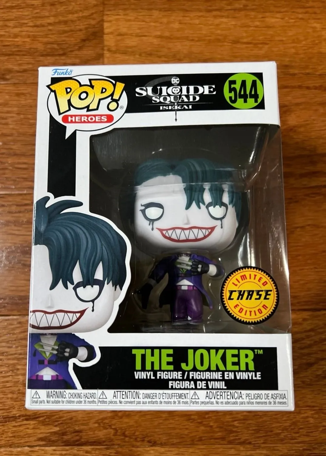 Product image for Funko Pop Suicide Squad Isekai The Joker Chase
