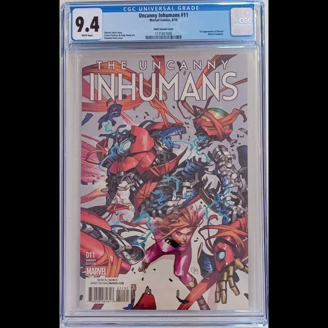 Product image for Uncanny Inhumans #11 1:25 Putri Variant
