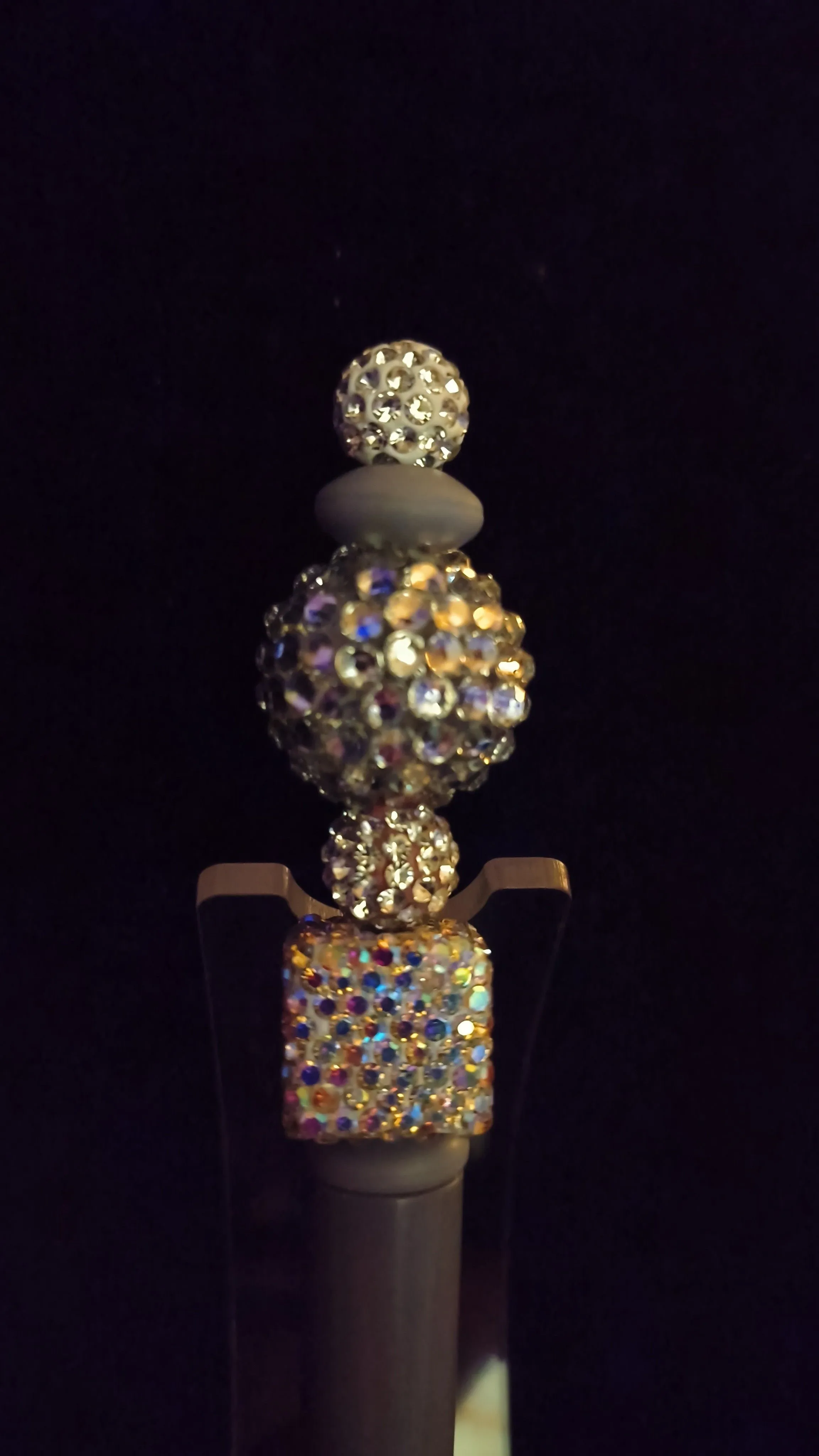 Product image for Beadable Pens - Gray Mega Bling #405