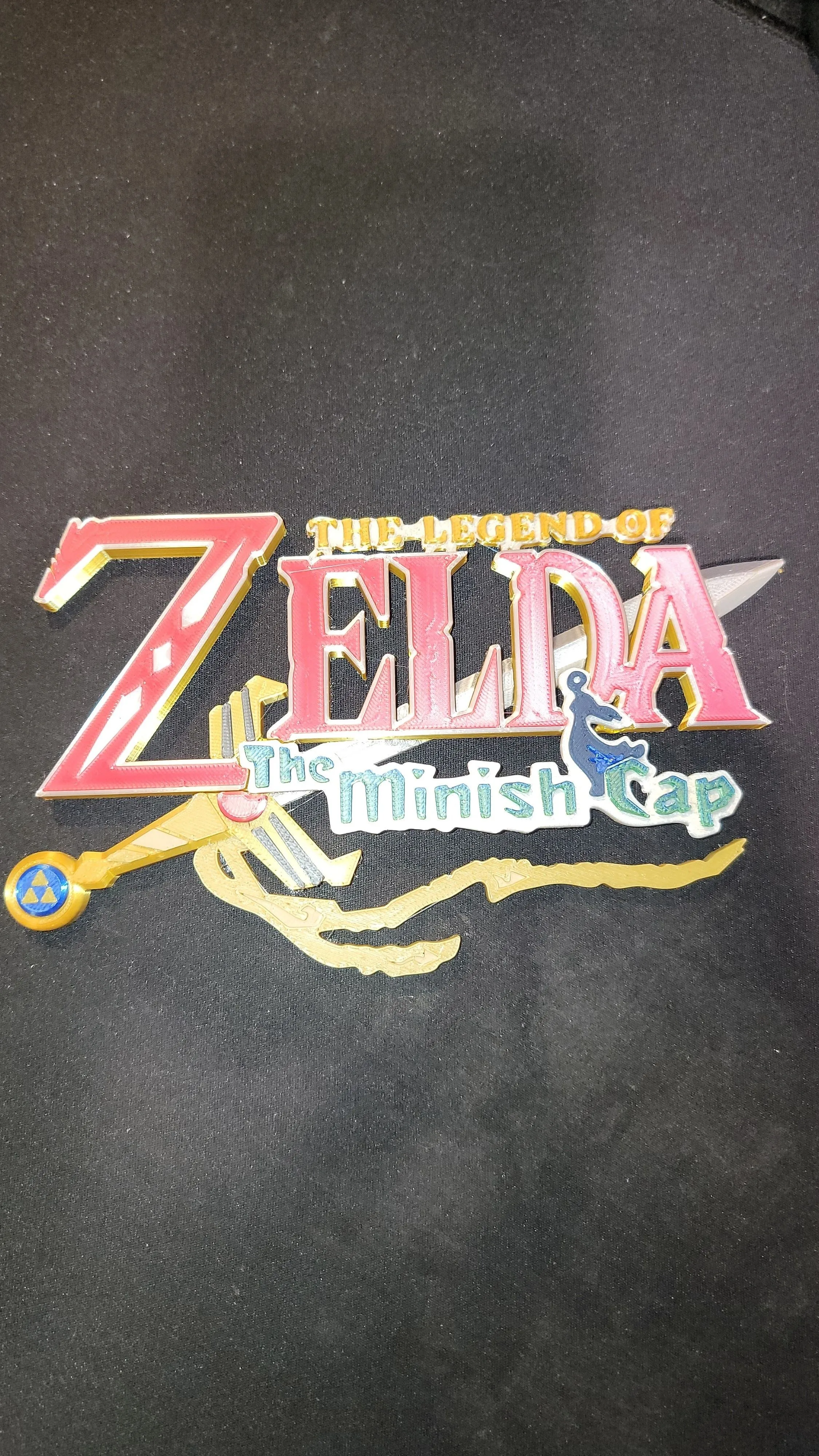 Product image for 3D: Zelda Minish Cap Sign (9 Color!)