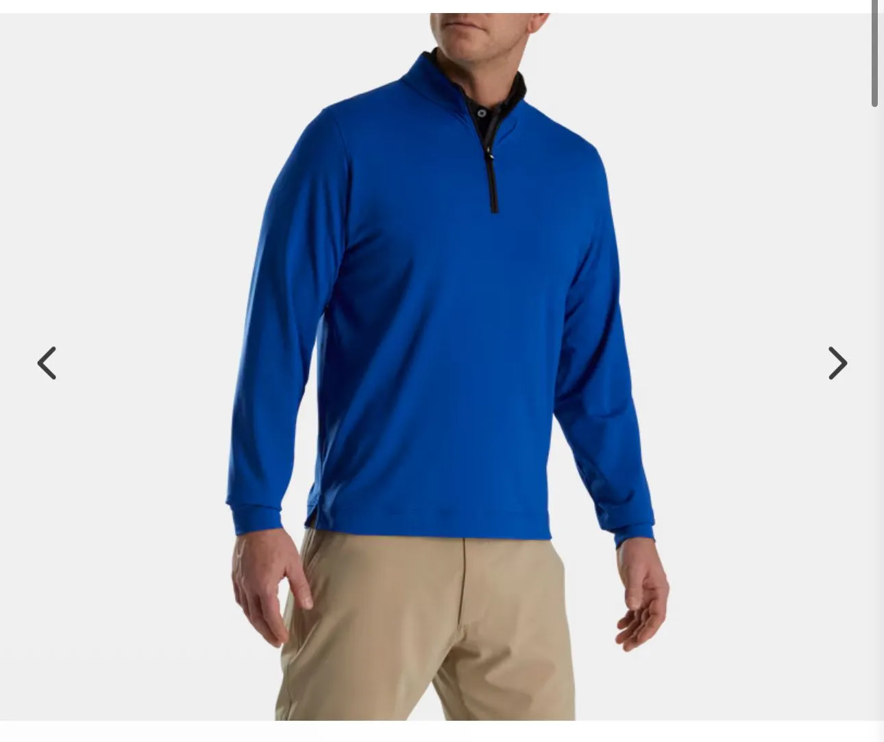 Product image for Foot Joy Light Weight Solid Mid-layer Sz XL