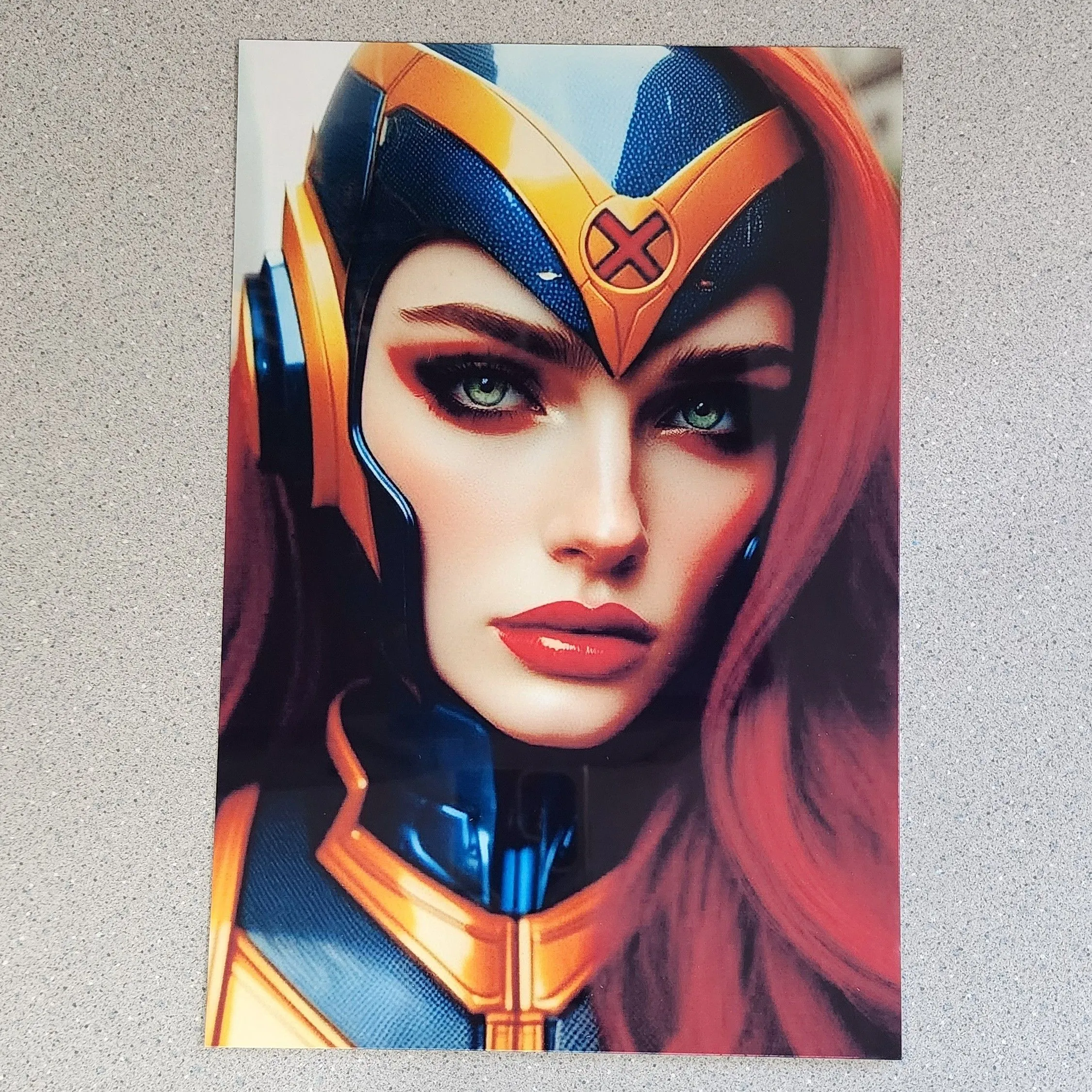 Product image for Jean Grey Metal Print