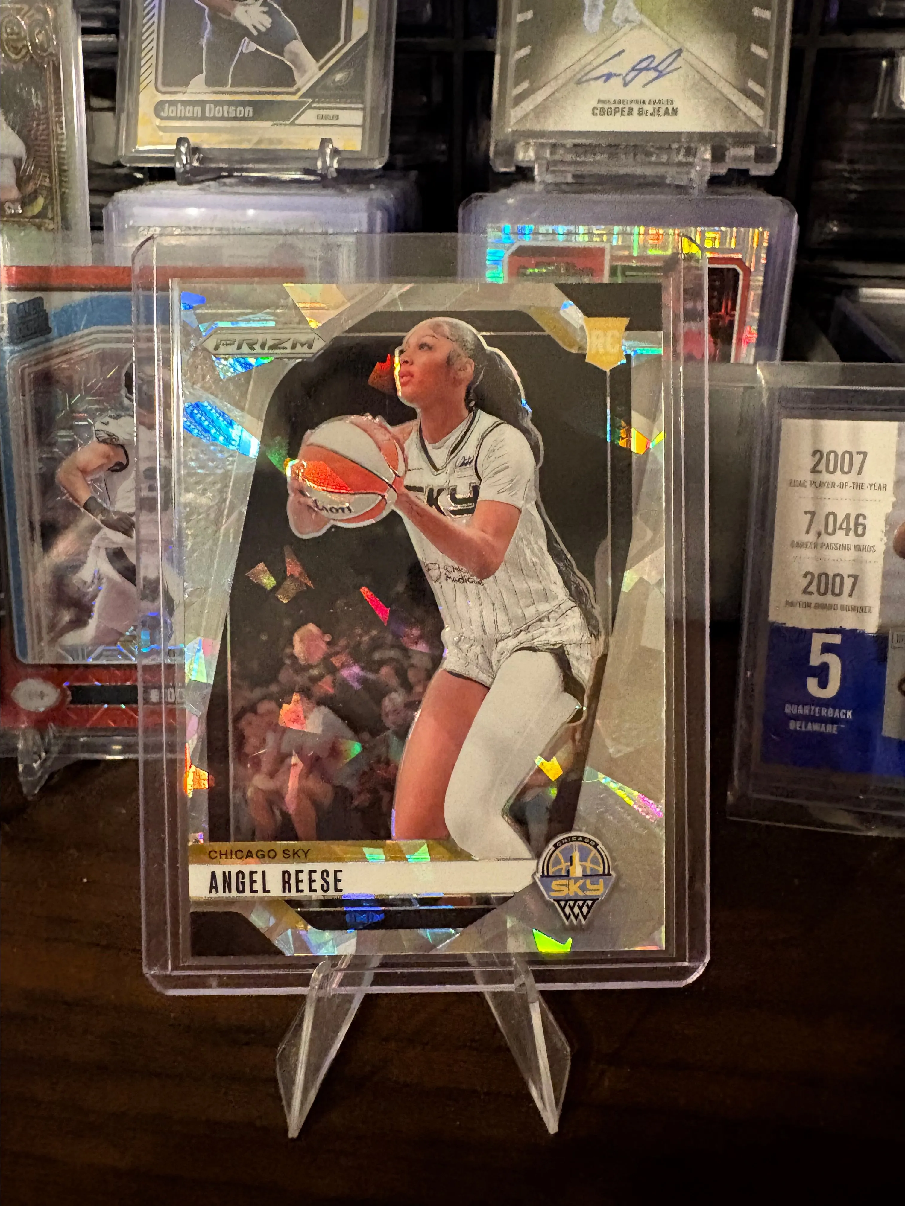 Product image for Angel Reese 2024 Prizm Cracked Ice RC