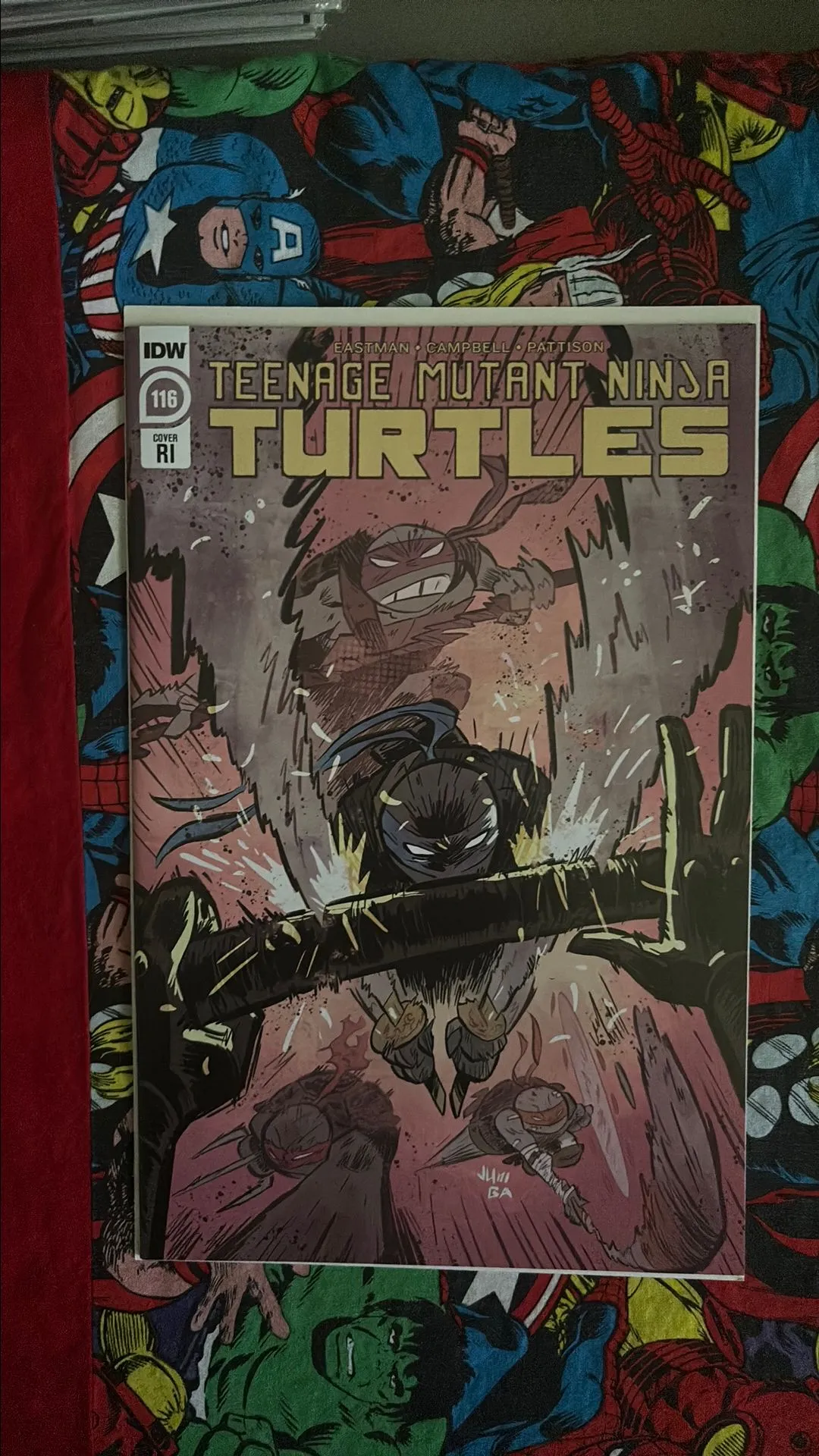 Product image for TMNT IDW 116 RI