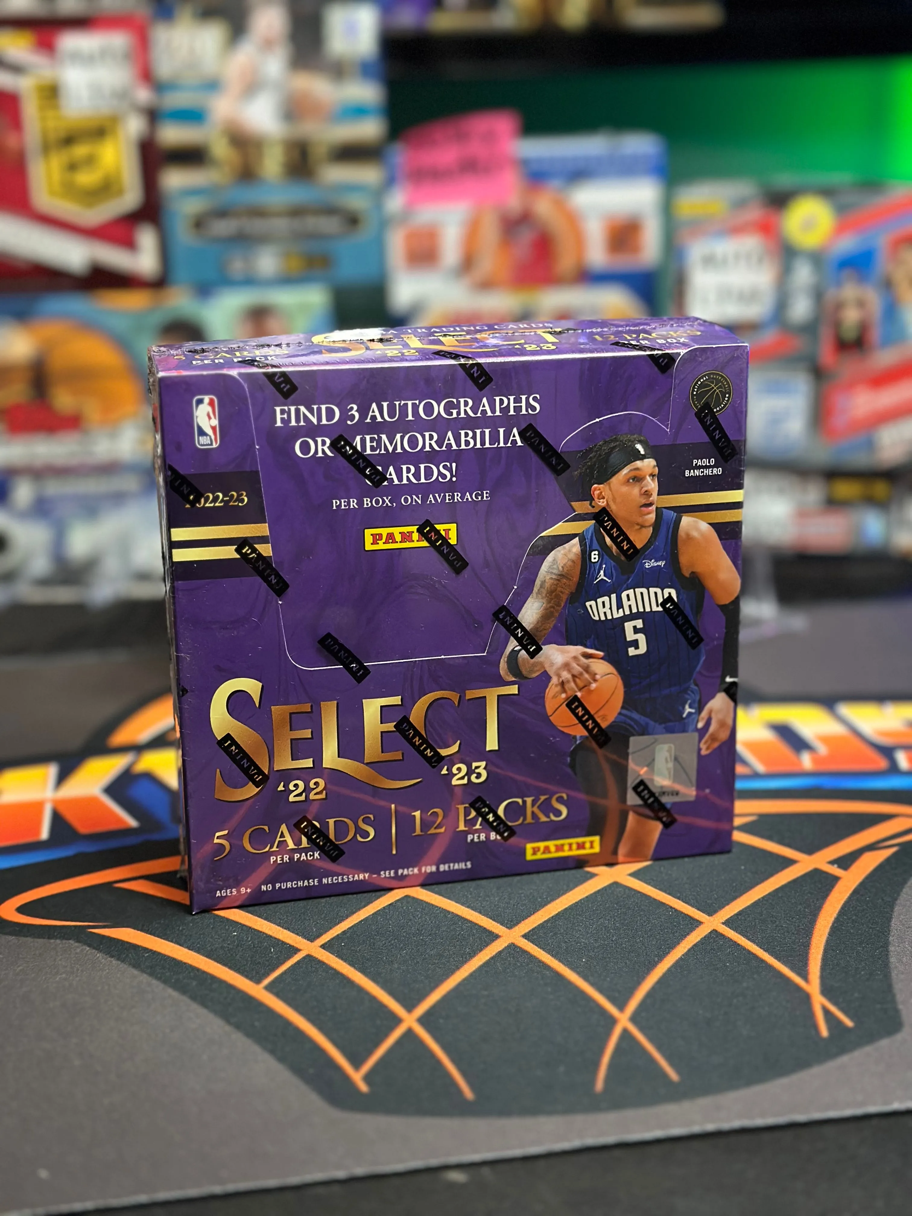 Product image for 1 2022-23 Select Basketball Hobby Pack(2 Hits Live)