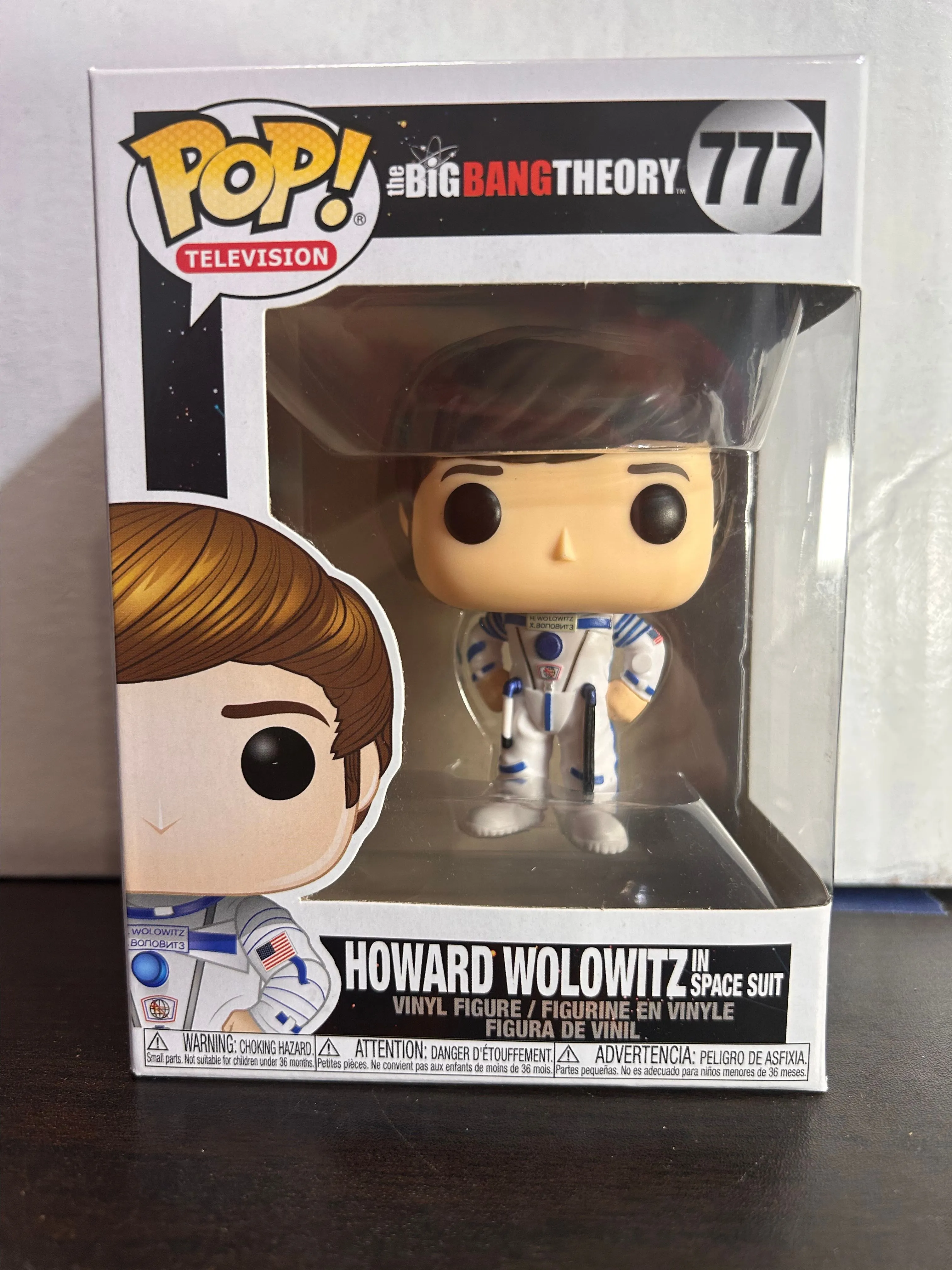 Product image for Howard Wolowitz in Space Suit The Big Bang Theory Television Funko Pop 777 W Pro
