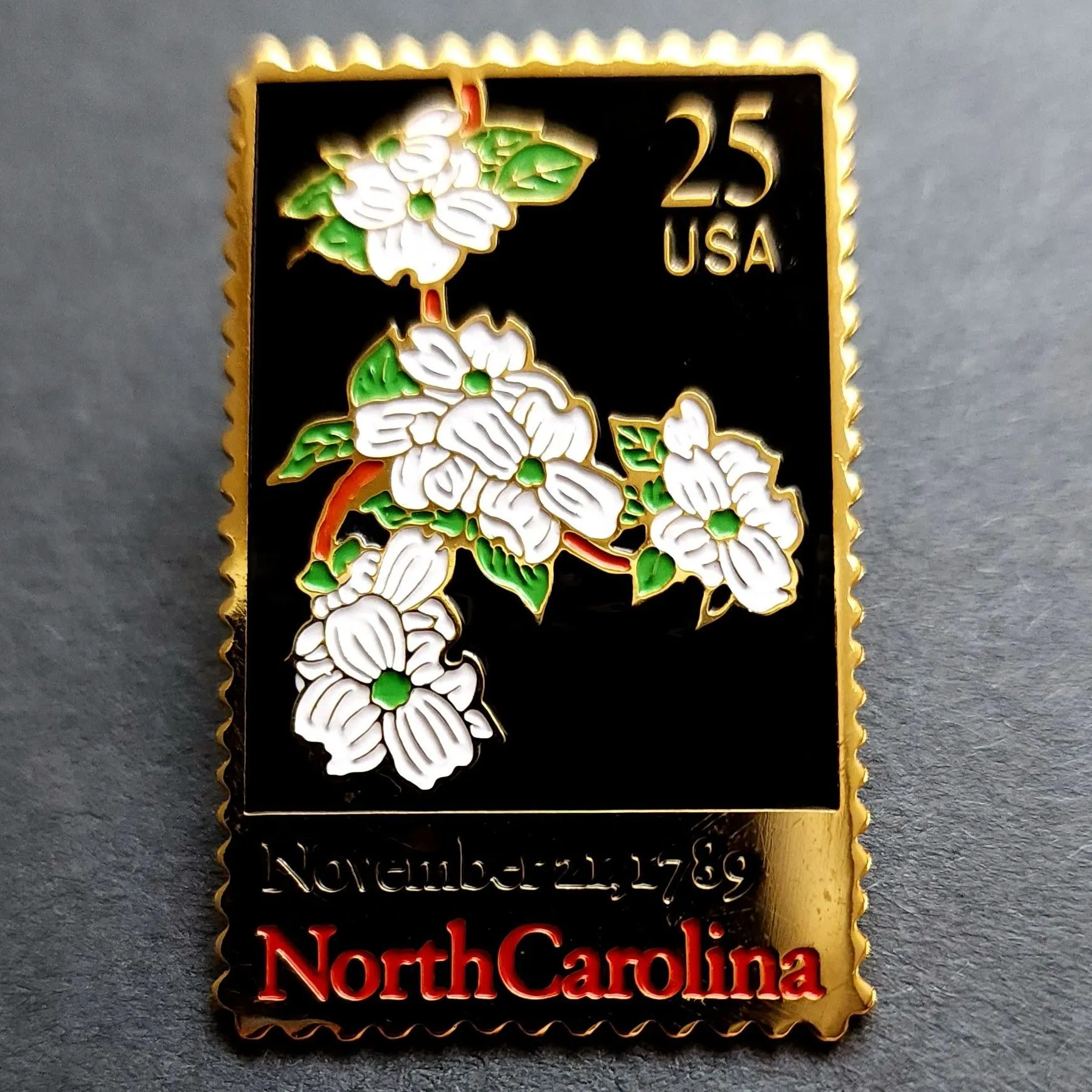 Product image for North Carolina Stamp pin