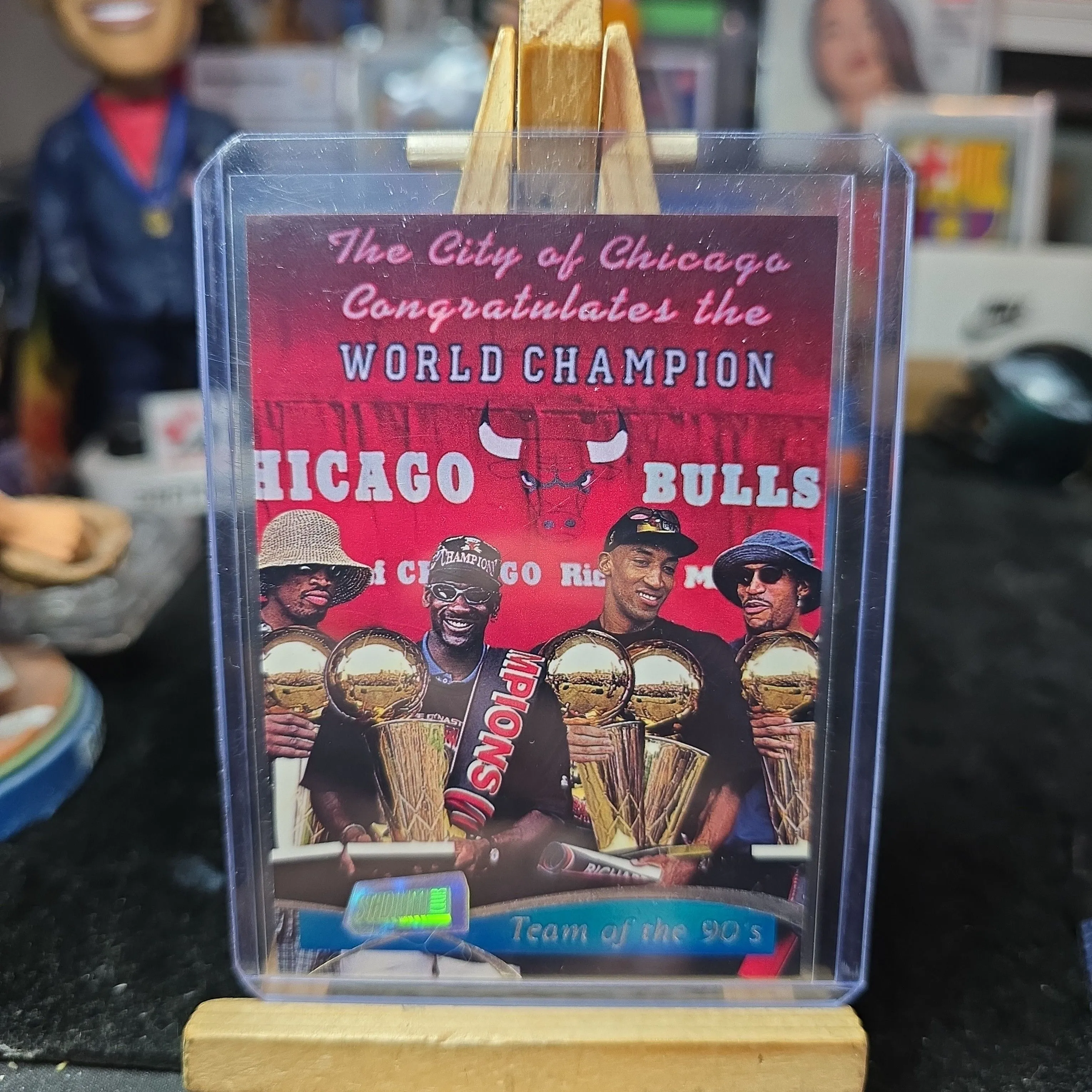Product image for 1997 topps stadium club team of the 90's CHICAGO BULLS