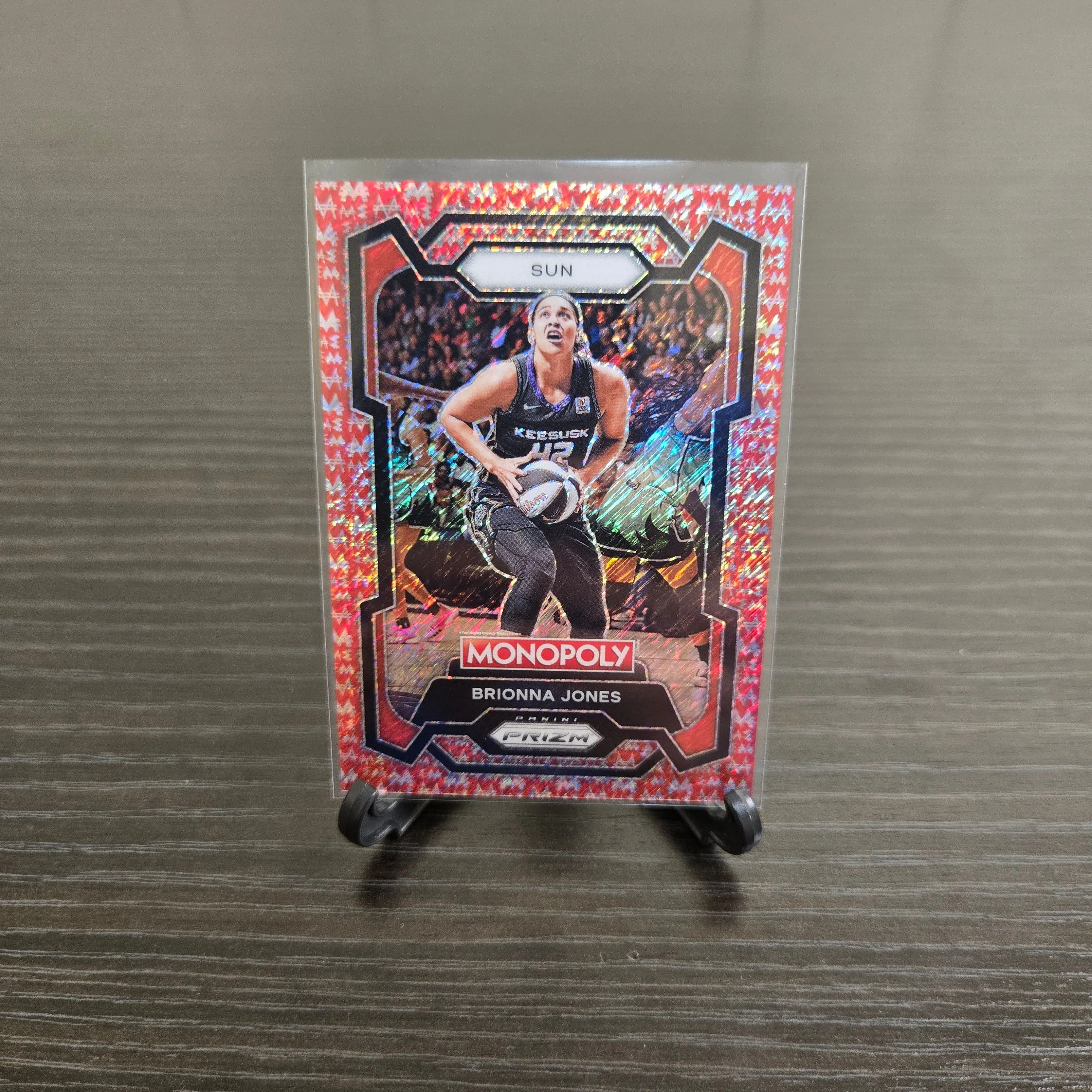 Product image for /100 Jersey # Match Brionna Jones Sun WNBA basketball card 