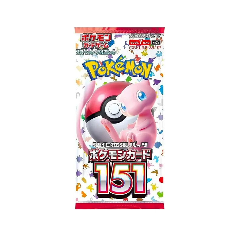 Product image for Pokemon 151 Japanese Boosterpack
