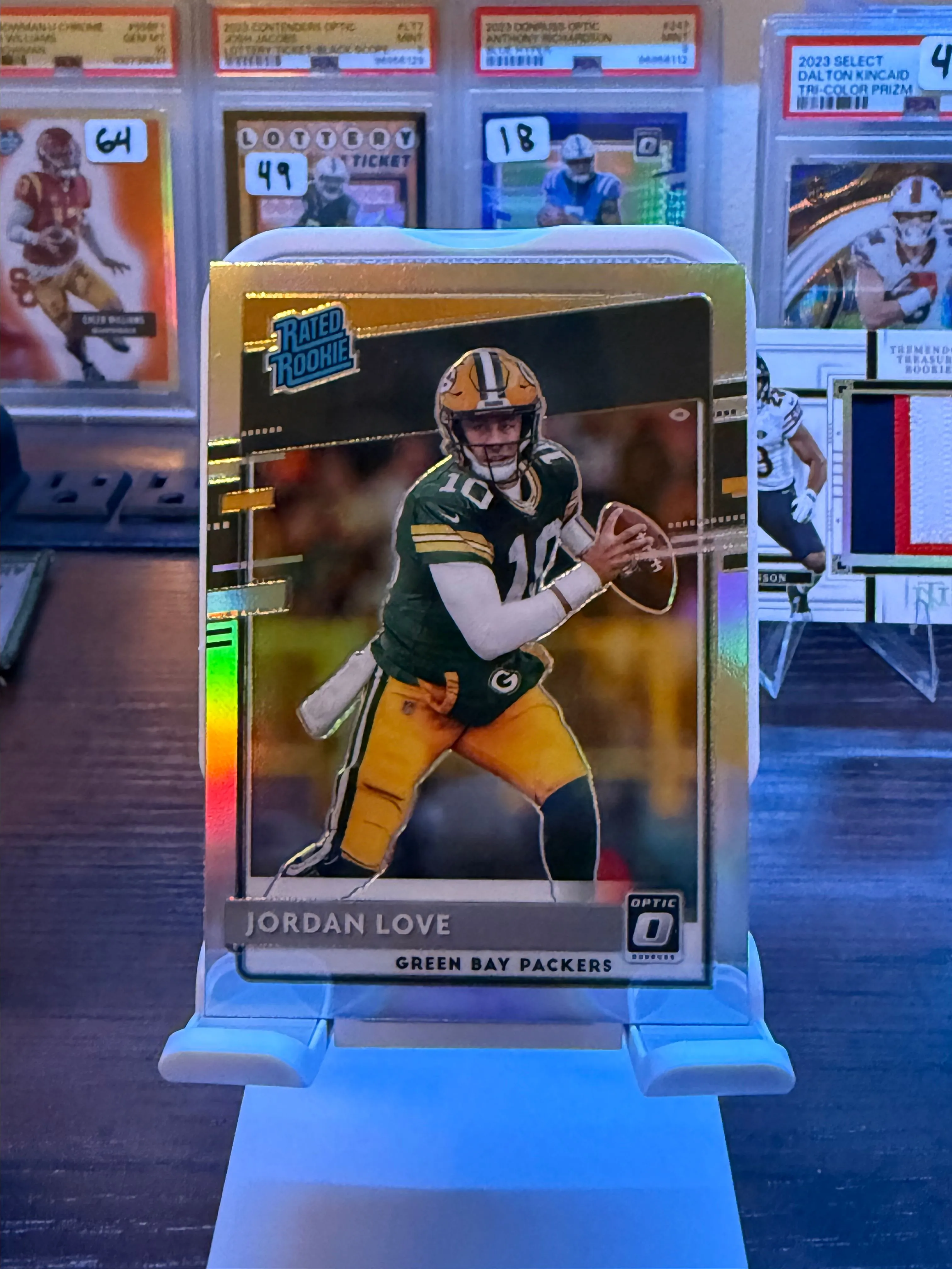 Product image for 2020 Optic Rated Rookie Holo Jordan Love