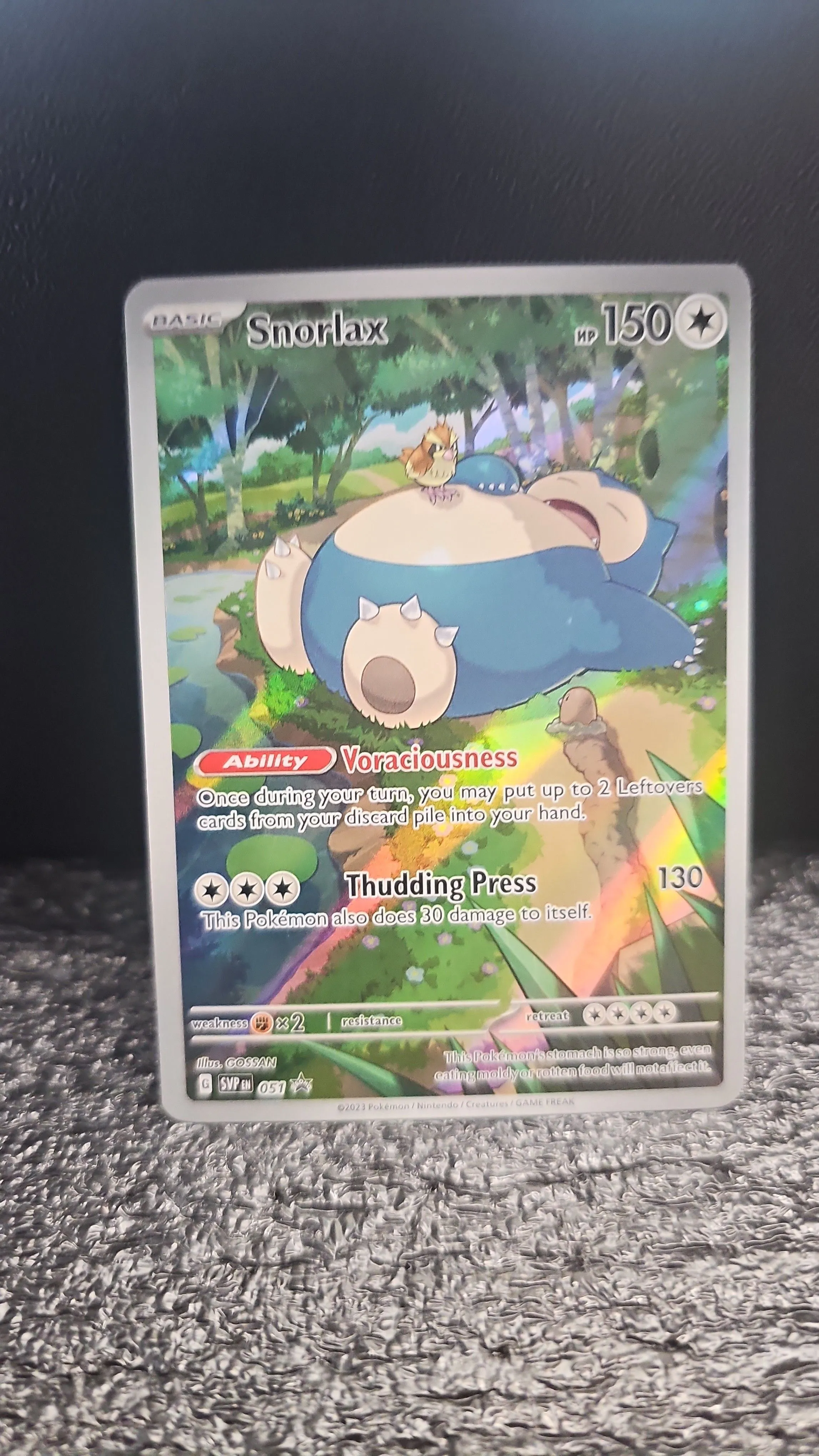 Product image for Snorlax - 051 - SV: Scarlet & Violet Promo Cards (SVP)