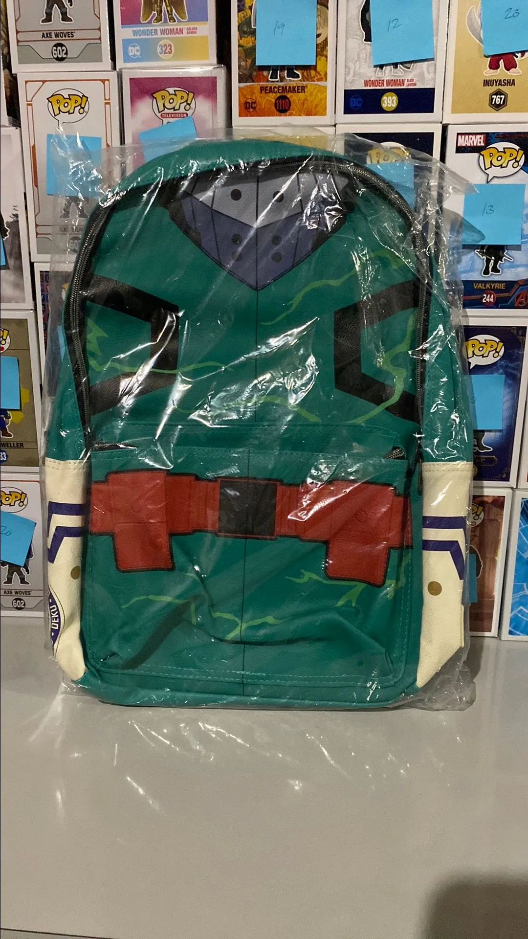 Product image for Loungefly Deku Glow in the dark backpack