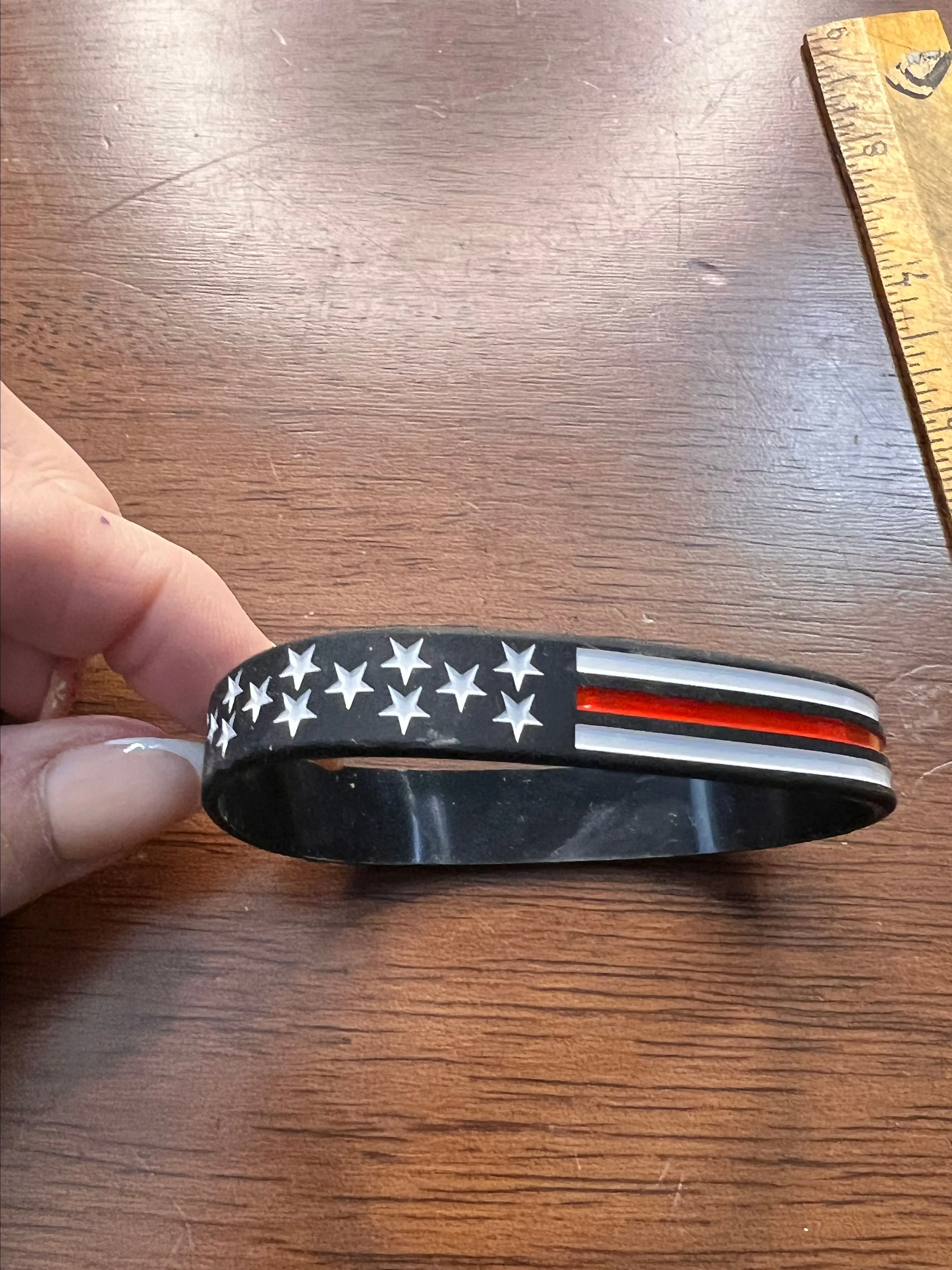Product image for USA rubber bracelet