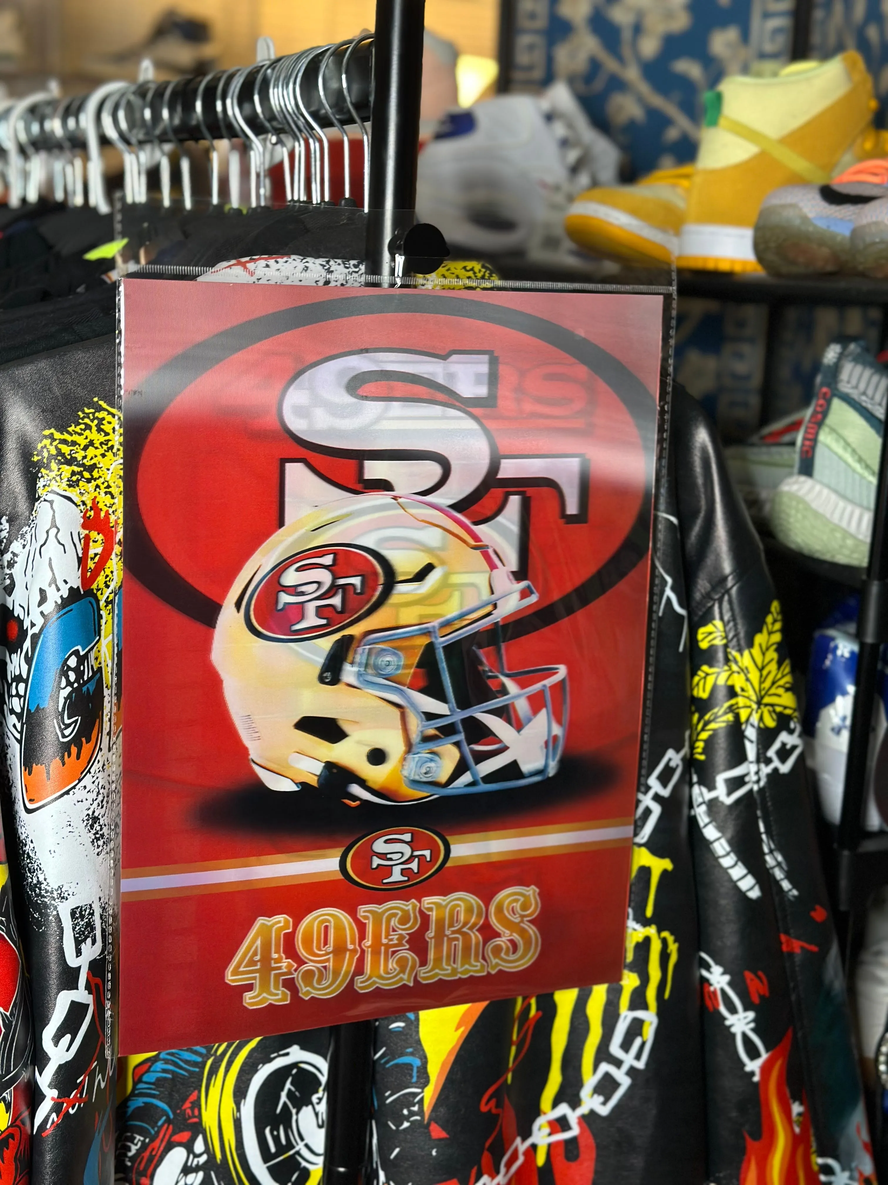 Product image for SAN FRANCISCO 49NERS 3D POSTER