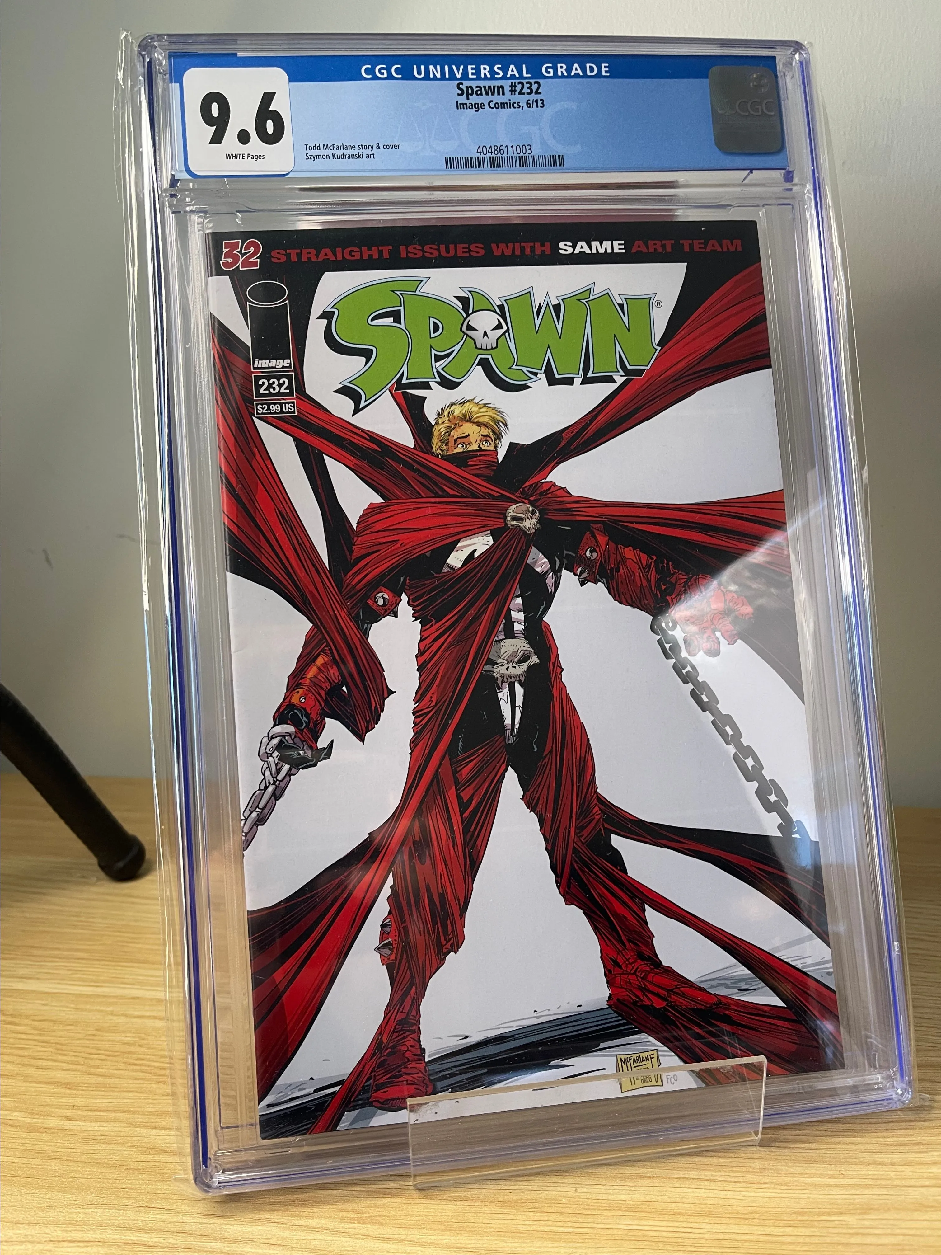 Product image for Spawn 232  CGC 9.6 2013