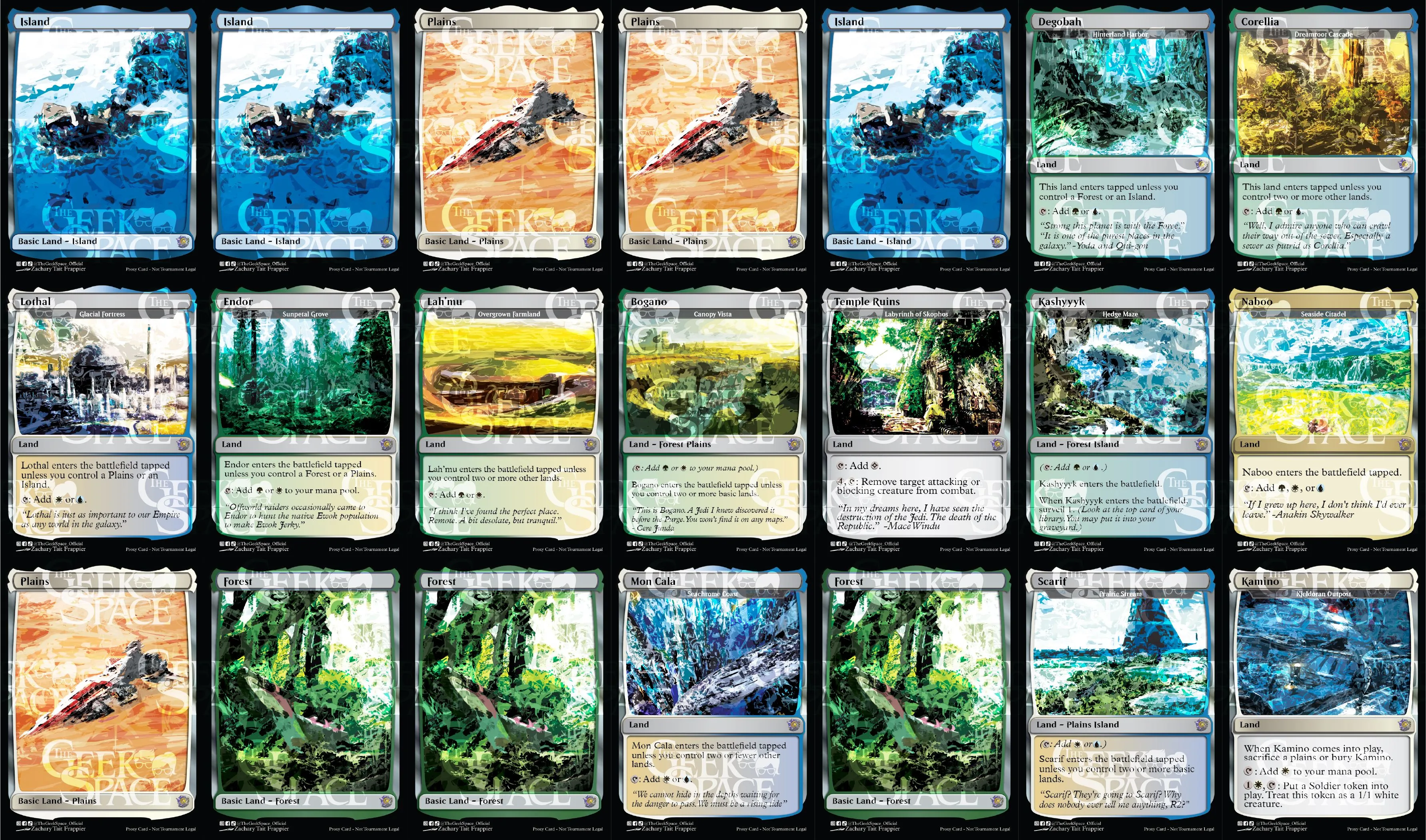 Star Wars: The Clone Wars Magic The Gathering Proxy Commander Deck - Token  Generation  Whatnot: Shop, Sell, Connect