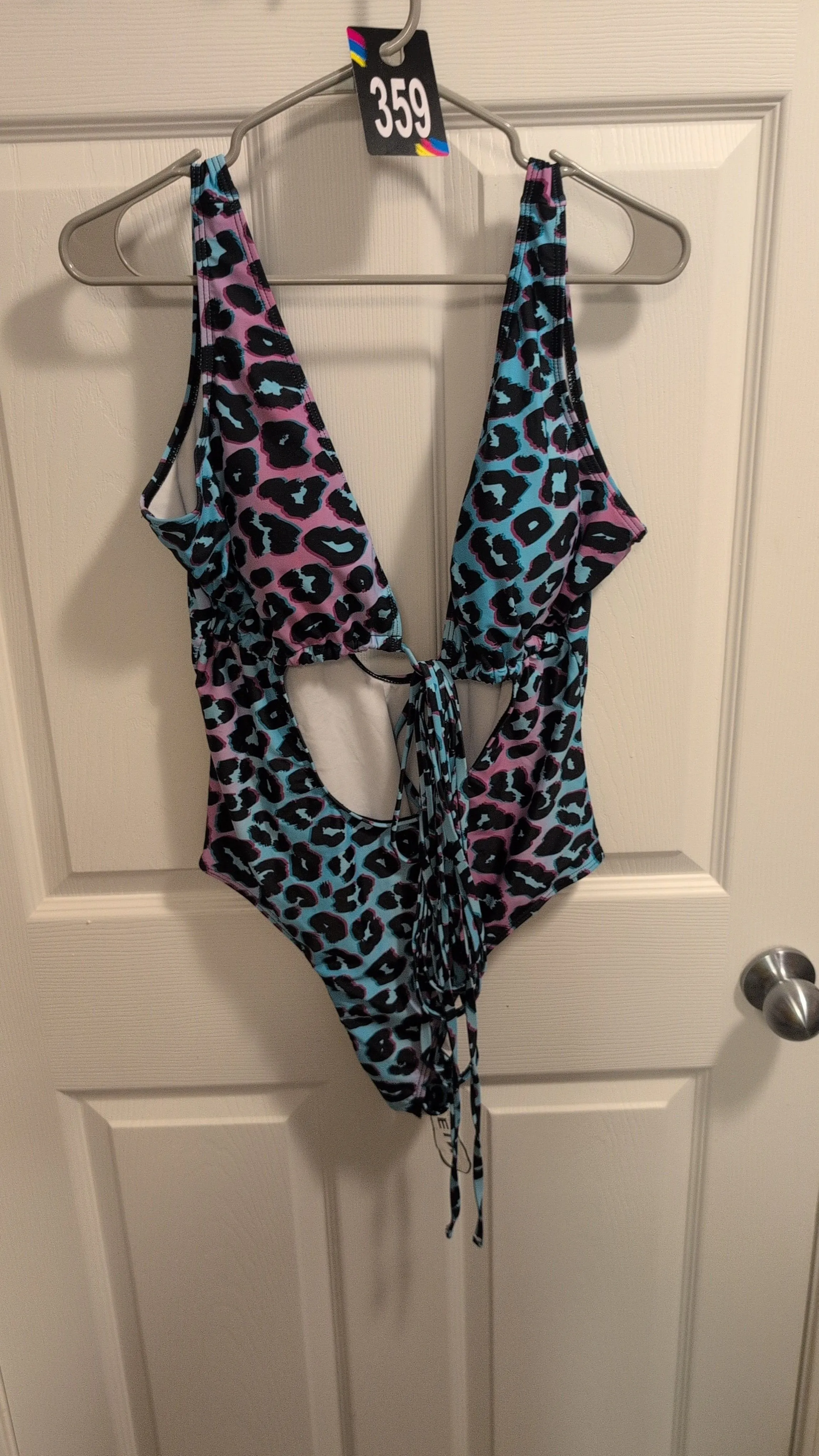 Product image for SALE SWIM 359 Shein new ombre cheetah print bathing suit size 14/16 1X