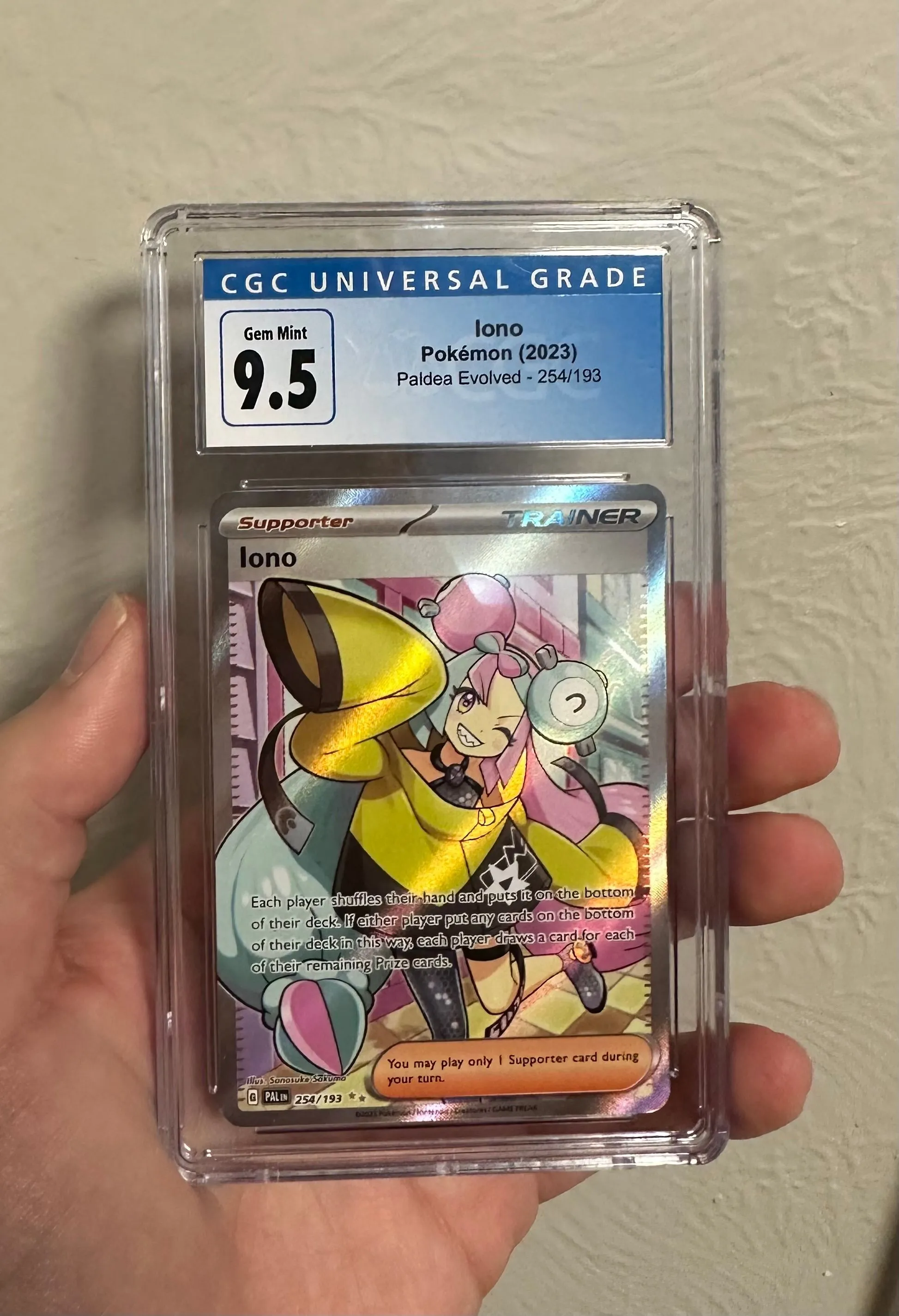 Product image for Iono CGC 9.5 Full Art