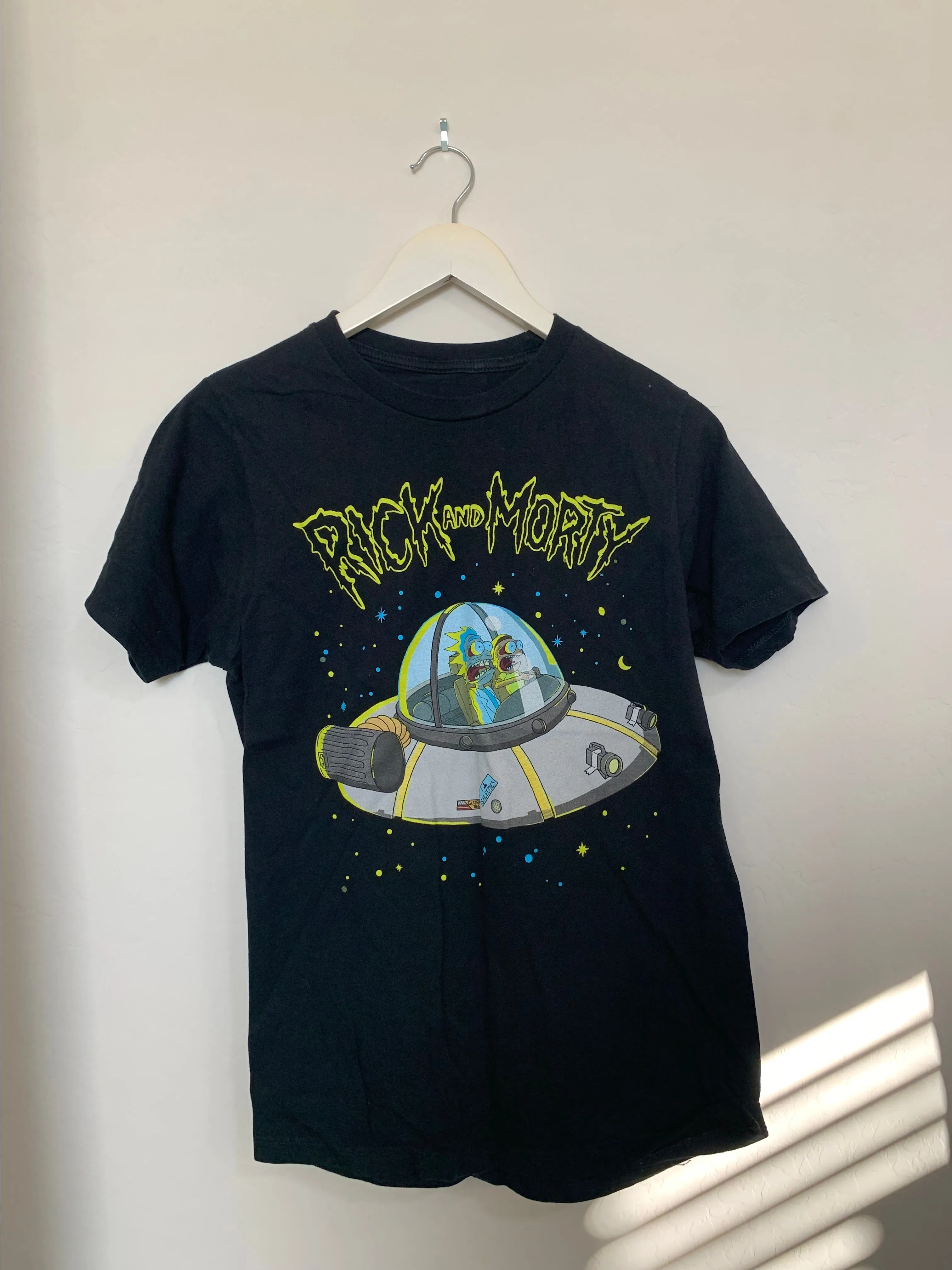 Product image for Rick & Morty space ship tee S