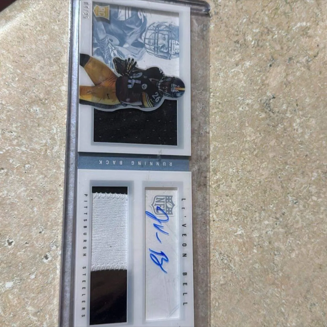 Product image for 2013 RC Le’veon Bell on card auto booklet /25