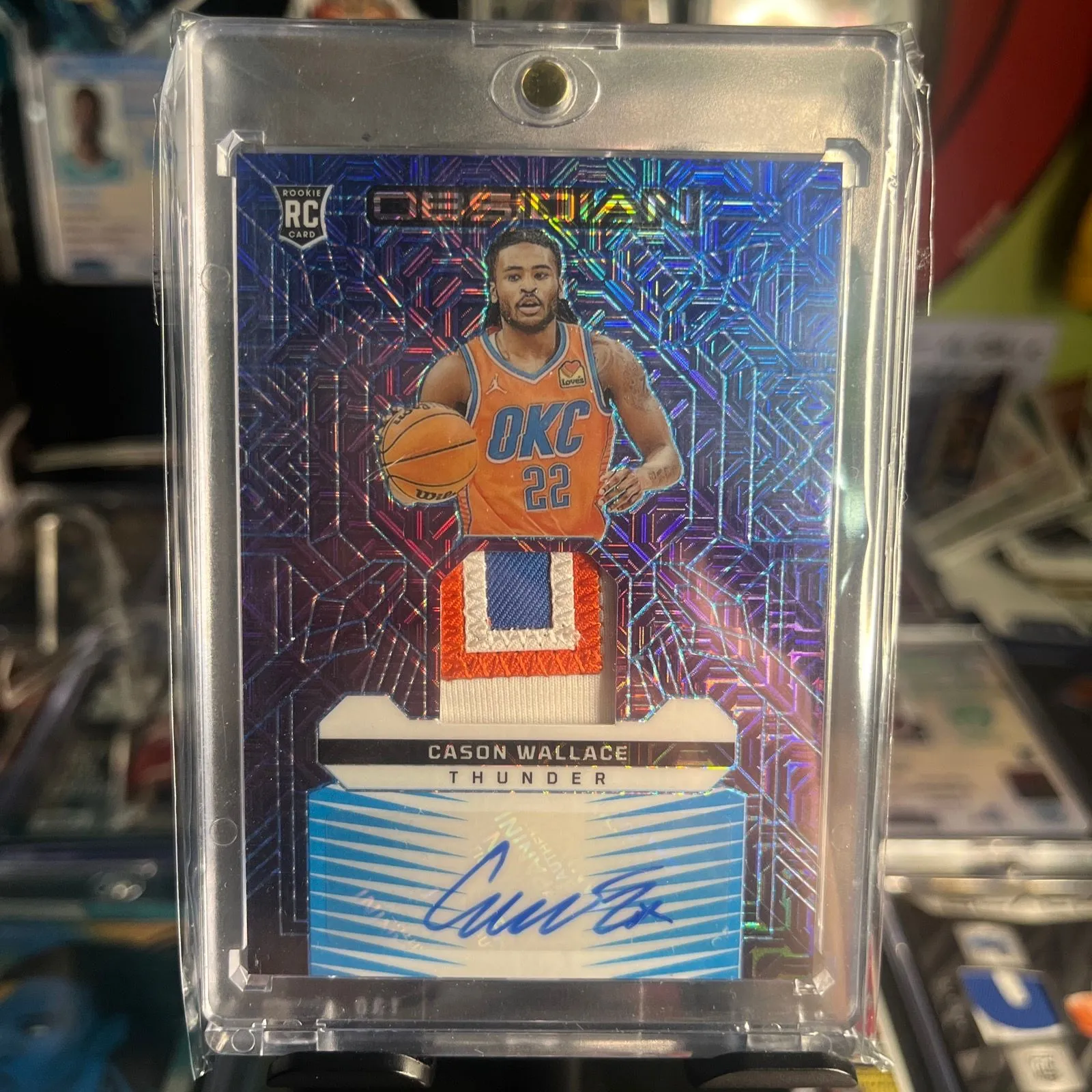 Product image for Cason Wallace obsidian deep sea mojo RPA /5