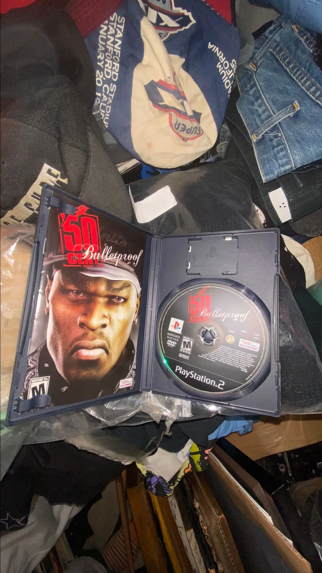 Product image for 50 cent bulletproof playstation 2 used