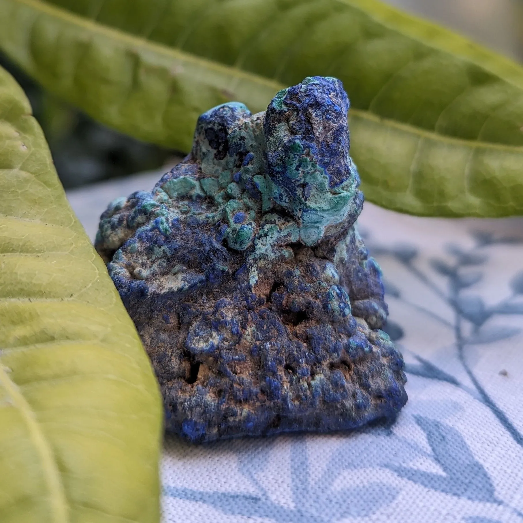 Product image for azurite with malachite!