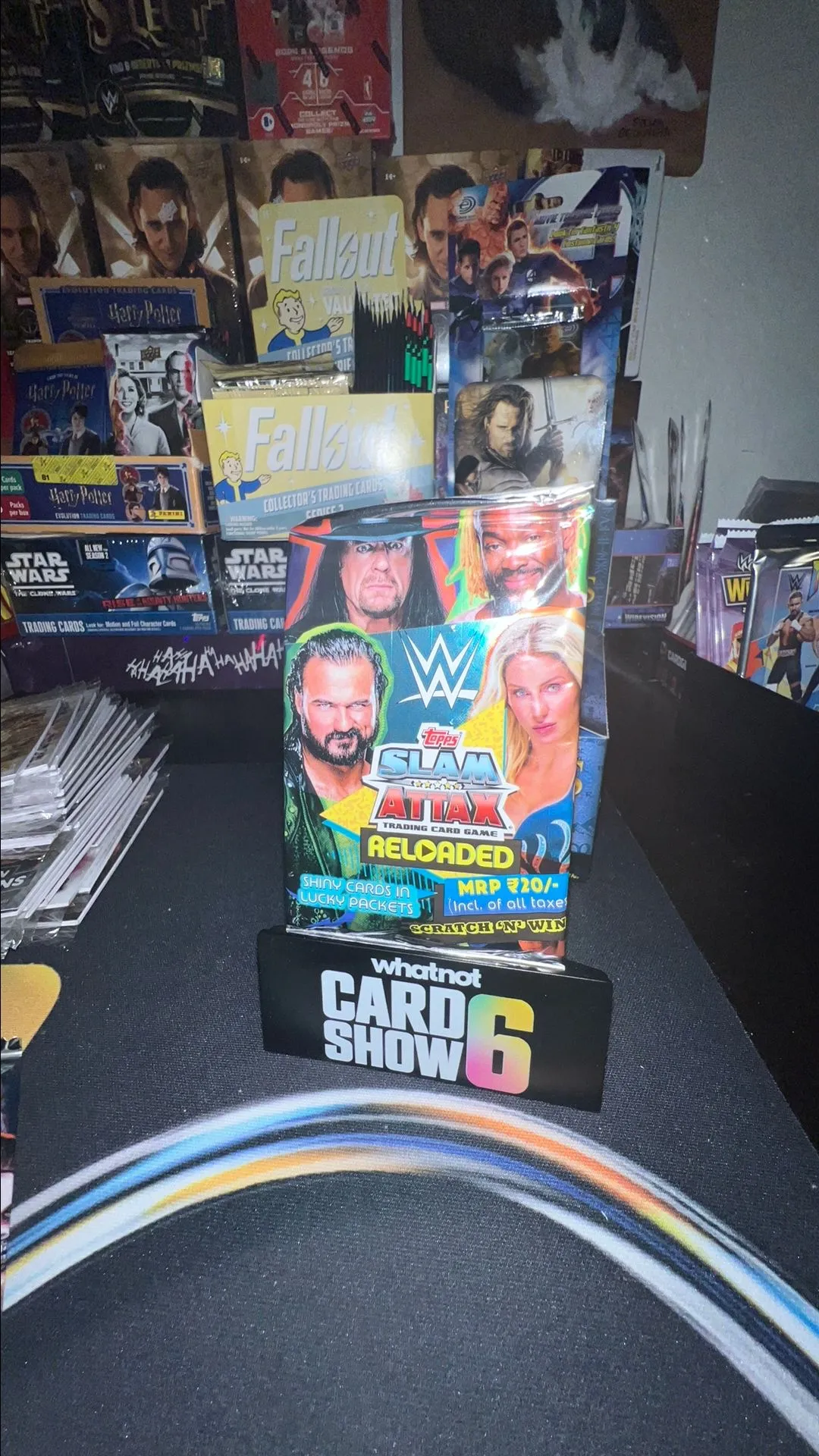 Product image for (WWE) Topps 2020 Slam Attax Reloaded Pack