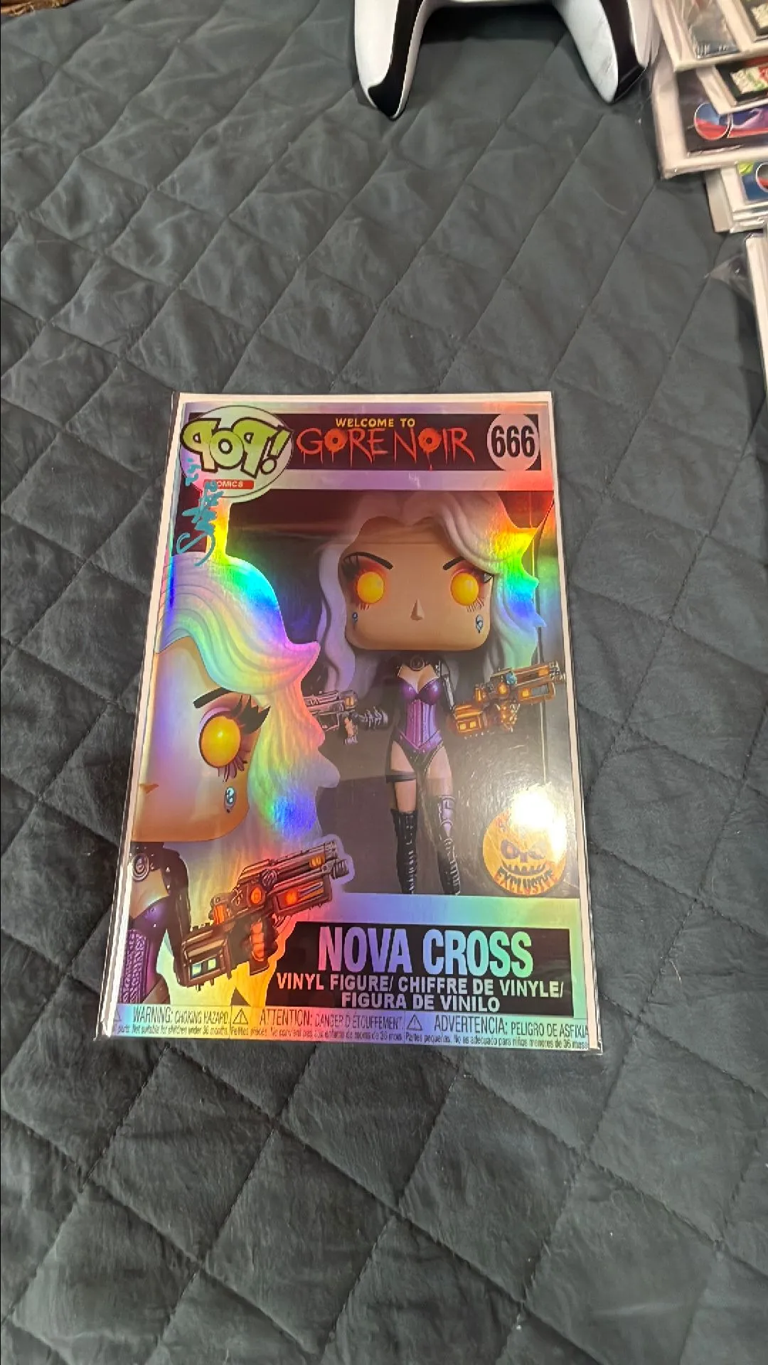 Product image for Welcome to gore noir signed funko 666