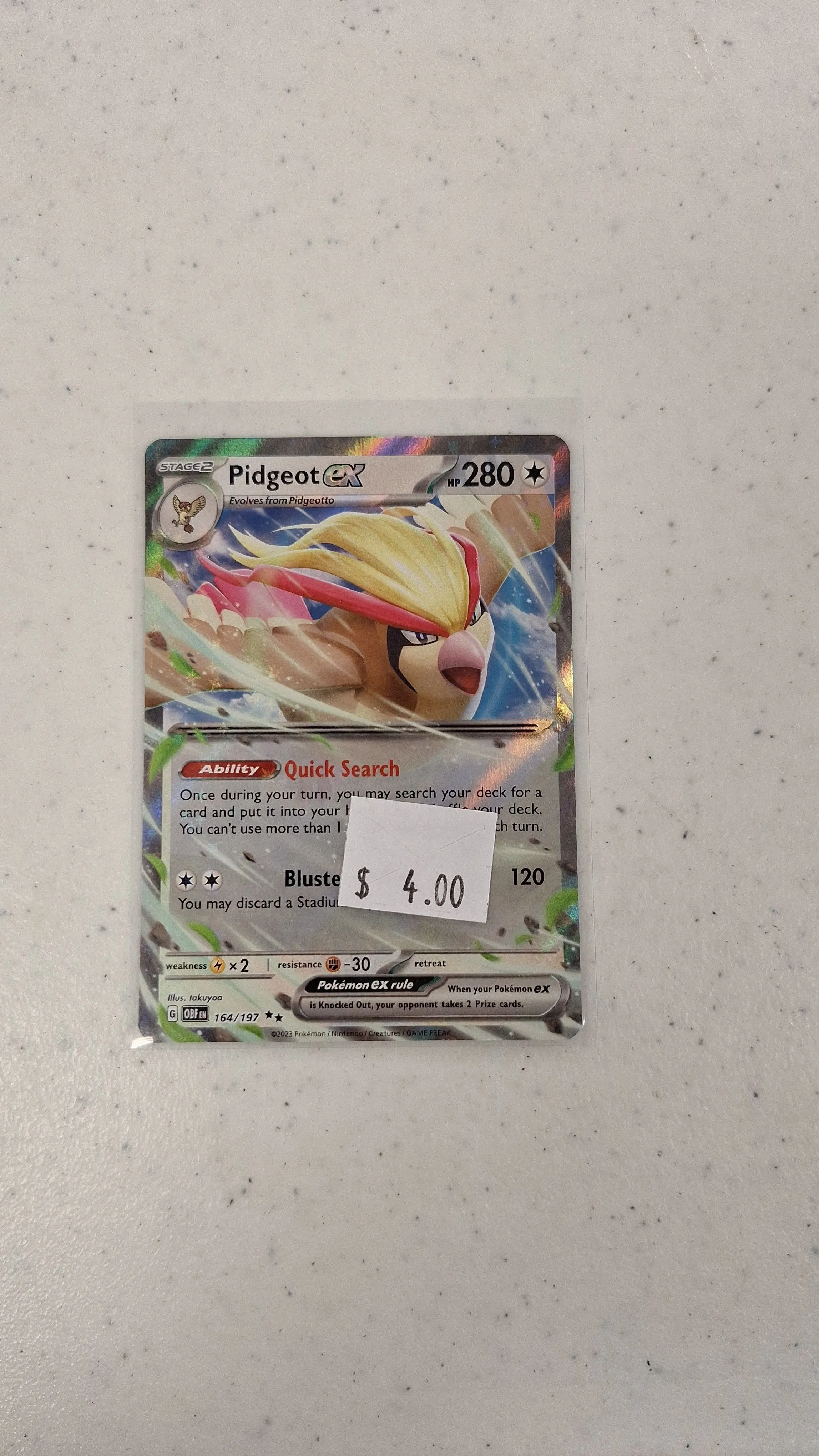 Product image for Pidgeot ex