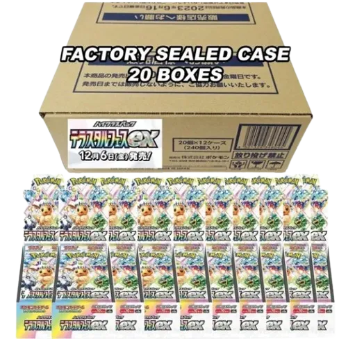 Product image for 1a)  Terastal Festival Booster Box Case (JPN)