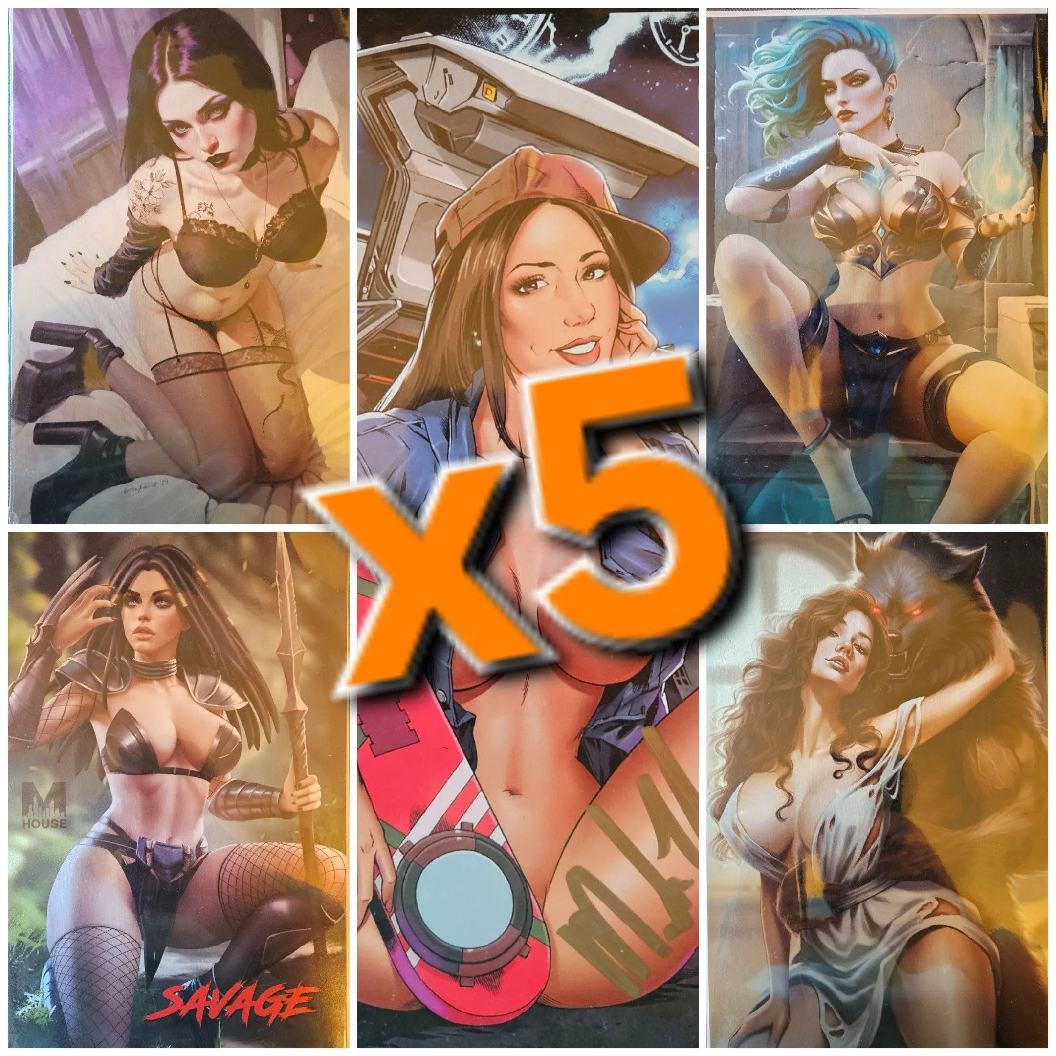 Product image for 🔞 PREMIUM MYSTERY PULL x 5