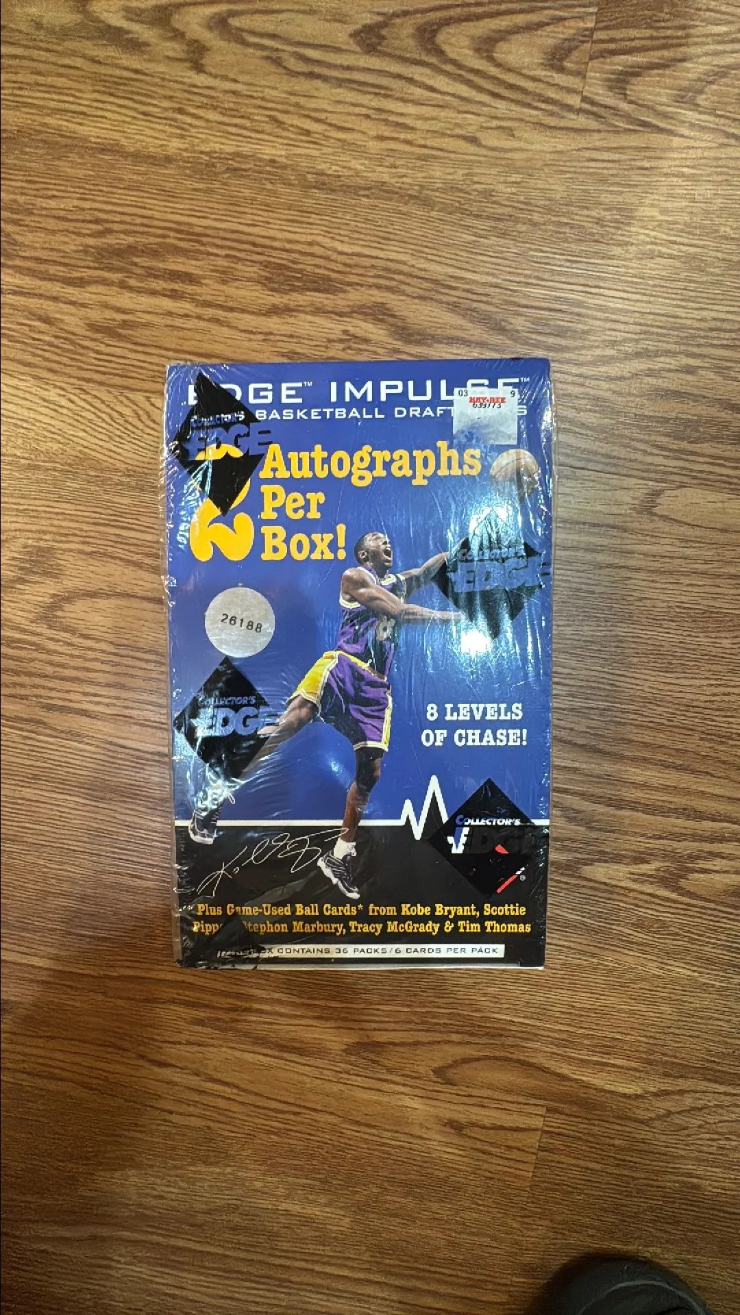 Product image for Collectors edge impulse- 2 autos per box- 98-99
