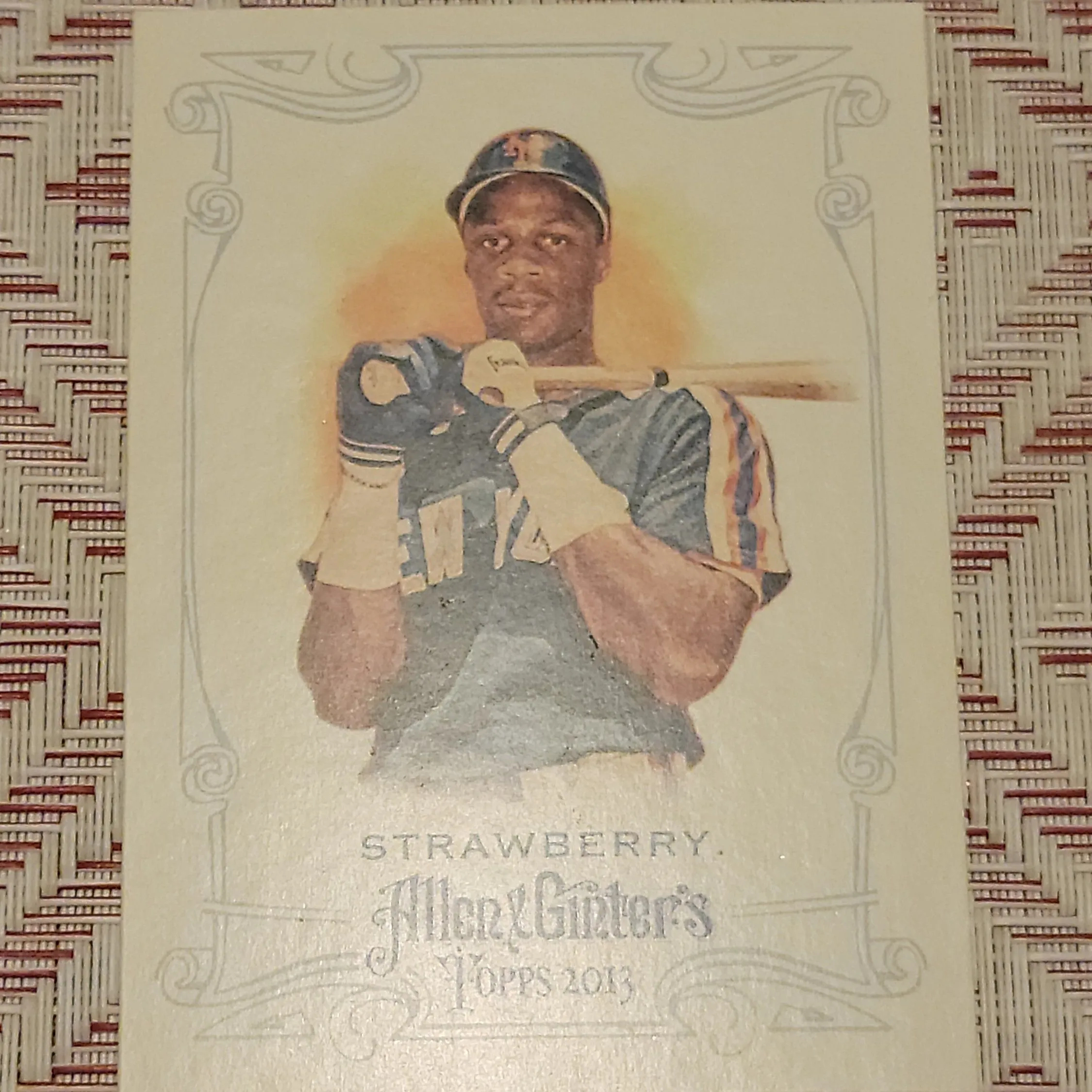 Product image for Darryl Strawberry Topps Allen And Ginters