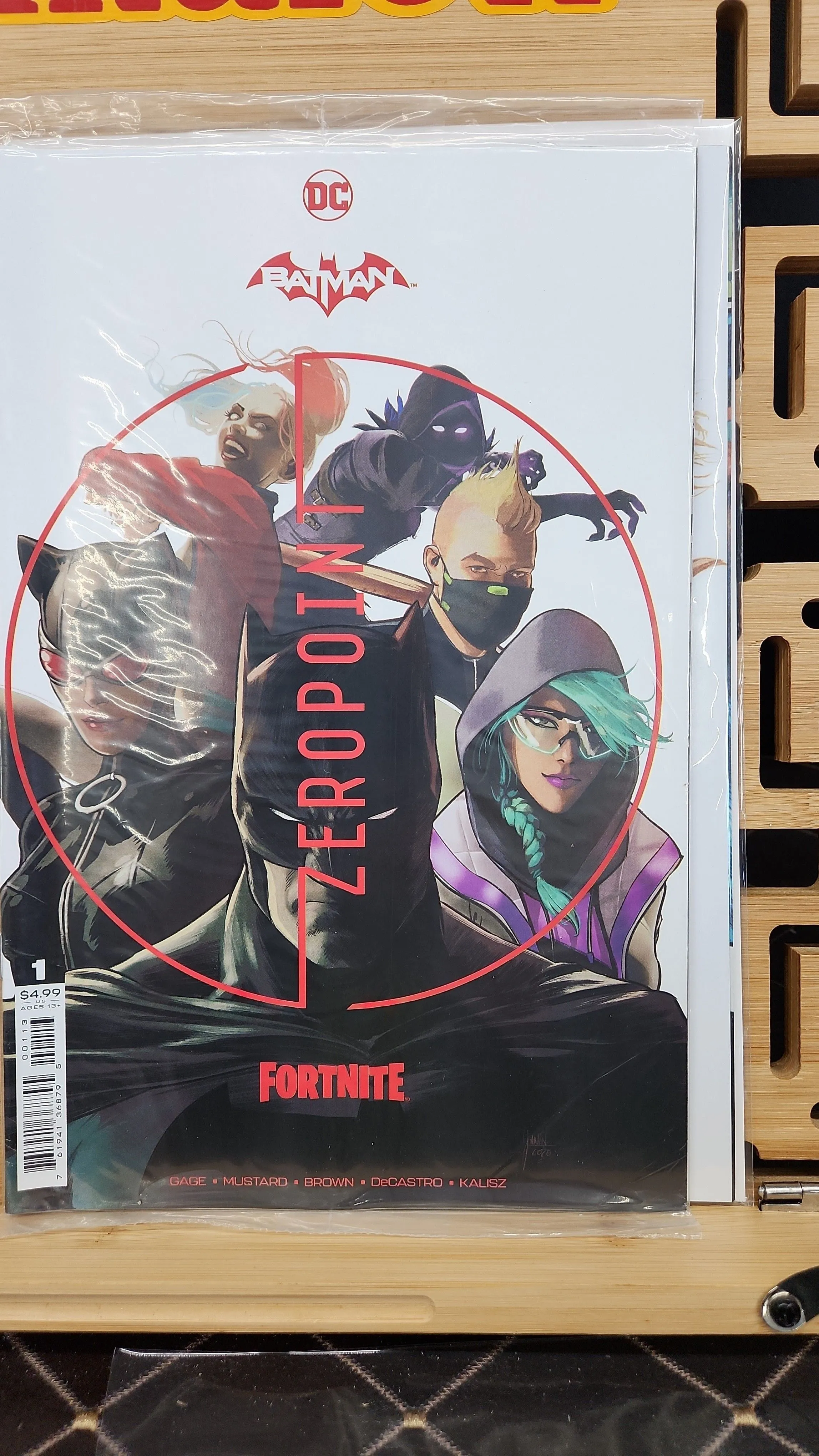 Product image for Batman Fortnight Zero Point Mikel Janin 3rd print