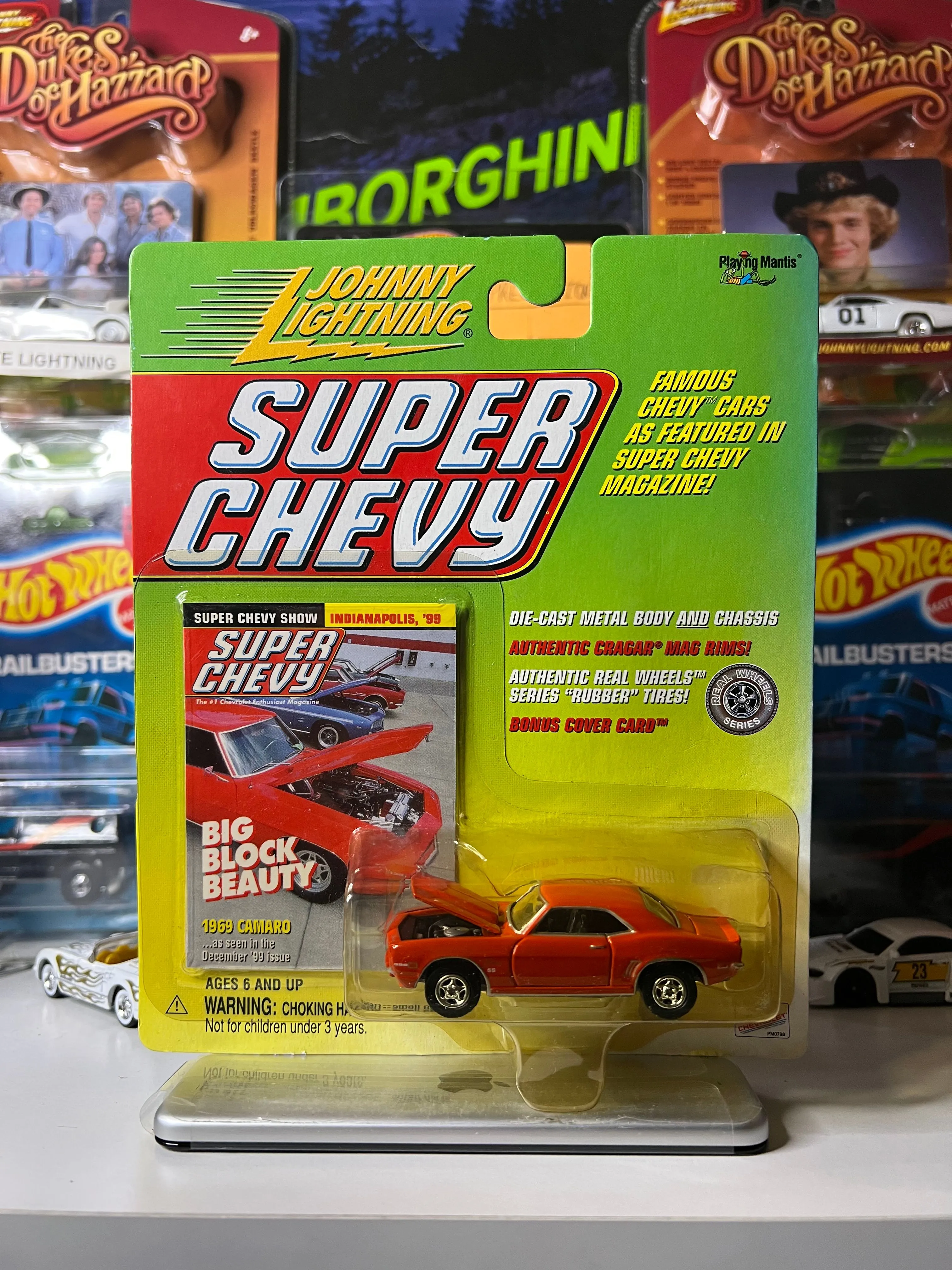 Product image for Johnny Lightning Super Chevy 1969 Camaro!!