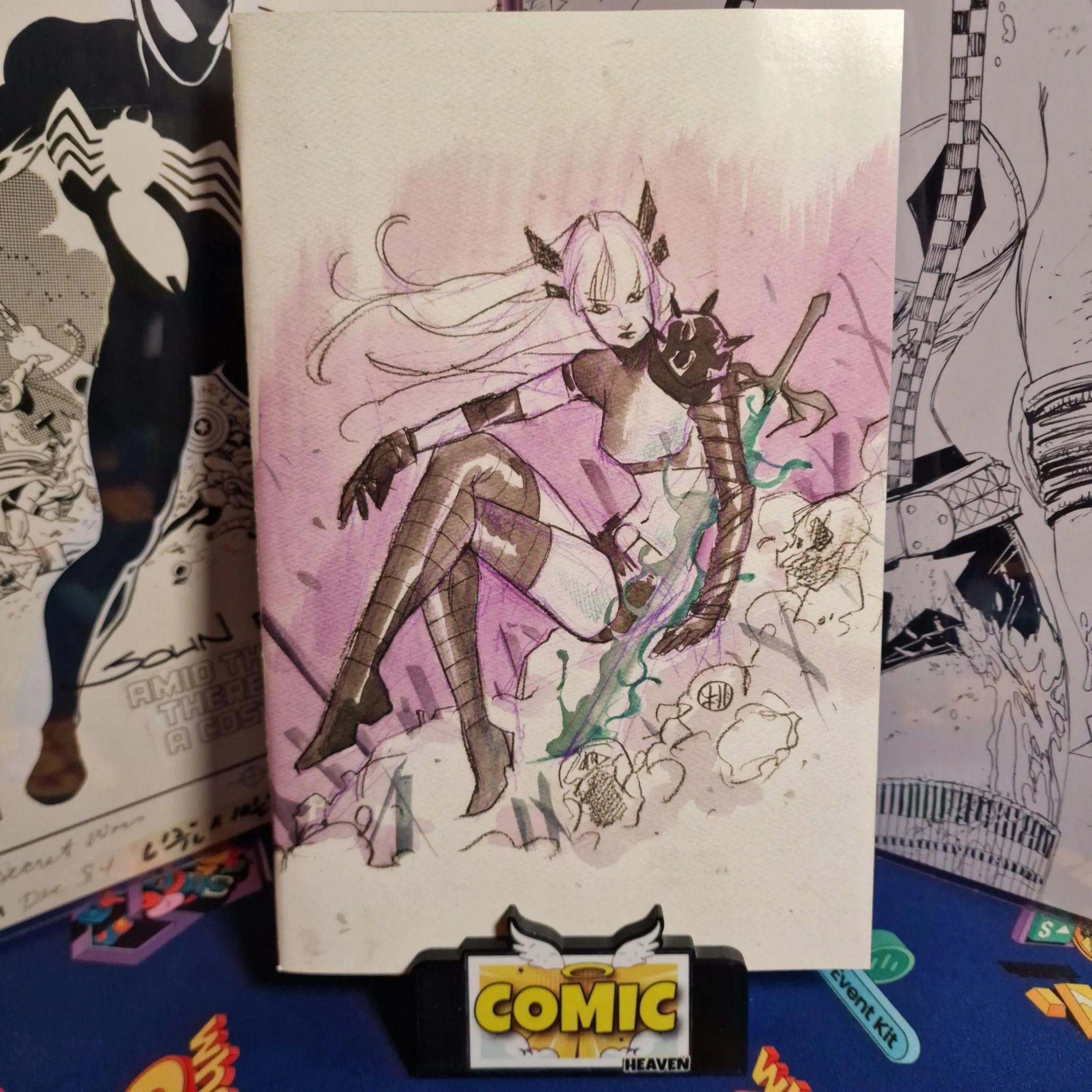 Product image for 01. X Of Swords Creation #1 Peach Momoko Exclusive Sketch Variant NYCC 🔥🔑 