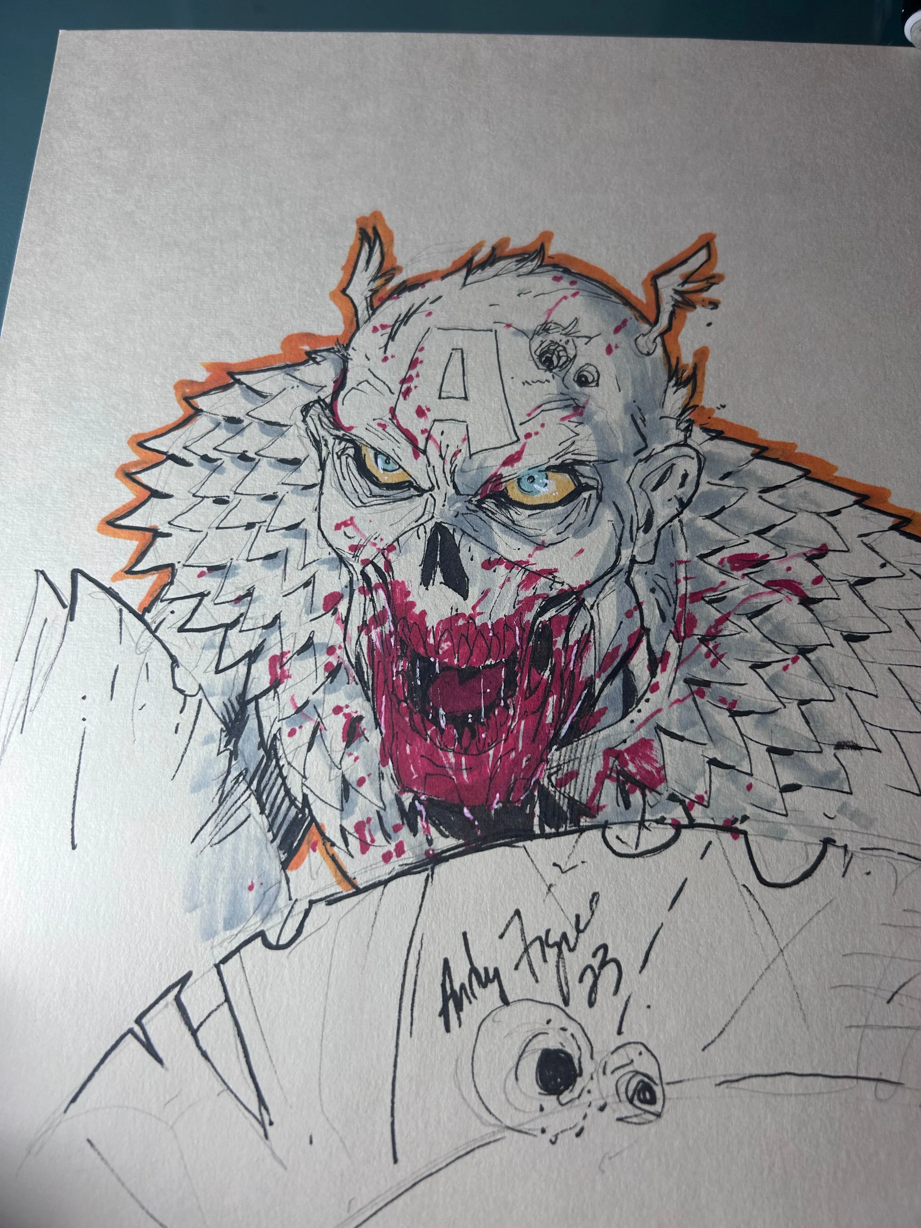 Product image for Captain America…the American nightmare