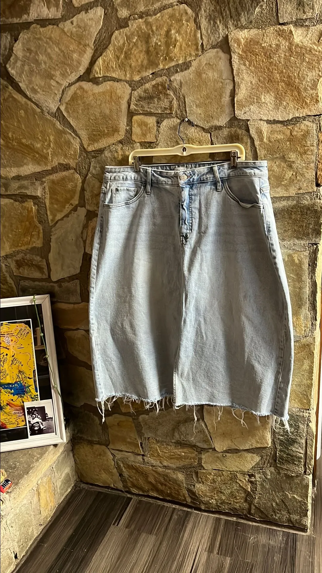 Product image for 674 AVA & VIV Denim Skirt (size 18)