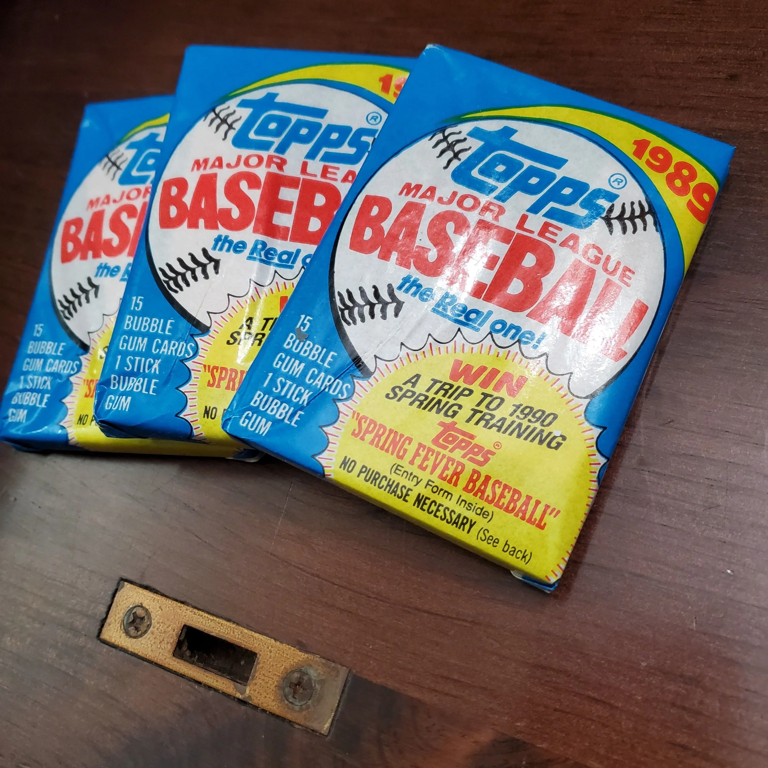 Product image for 3 Packs 1989 Topps